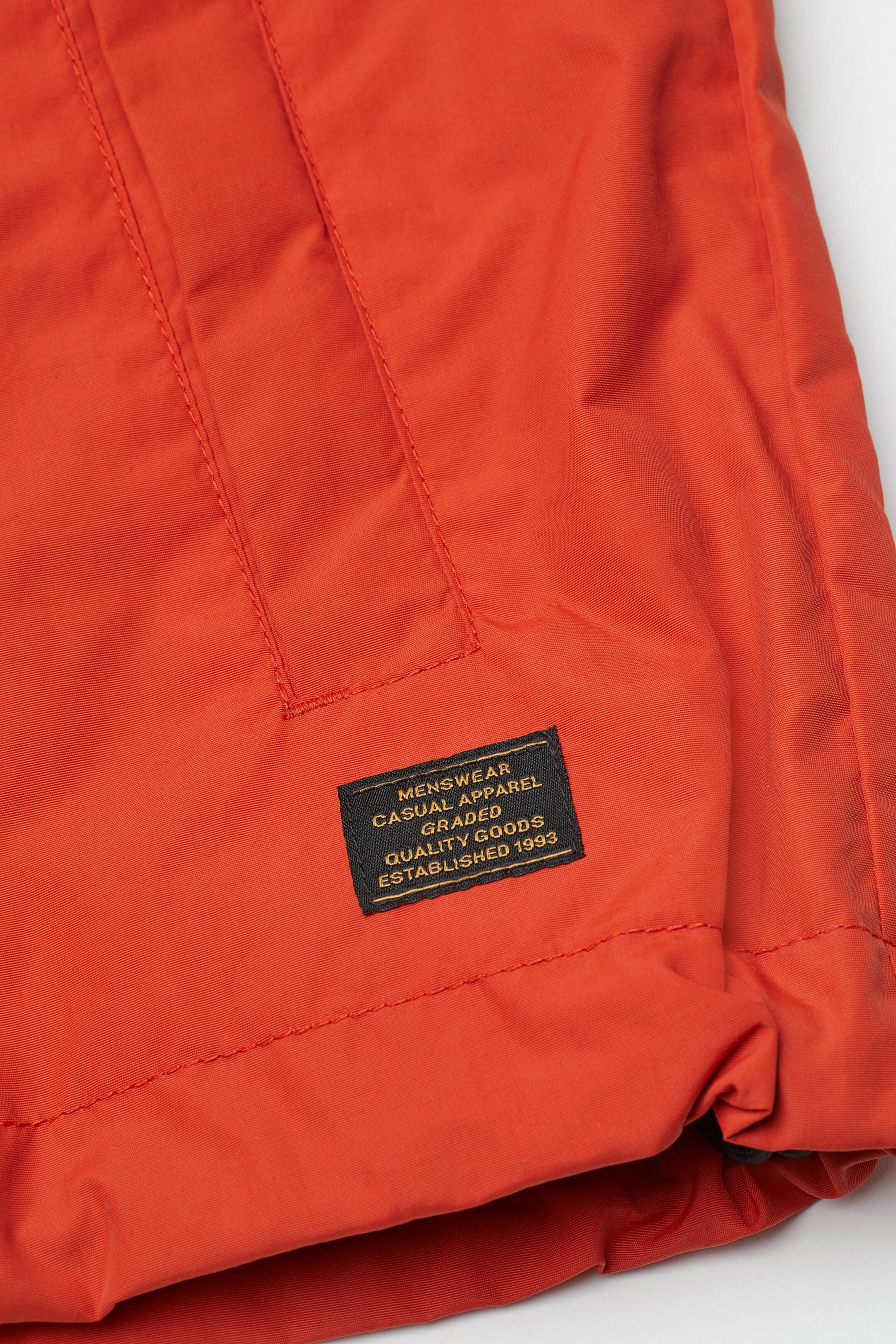 View larger image: Nylon windbreaker - Orange - Men | H&M HK 2