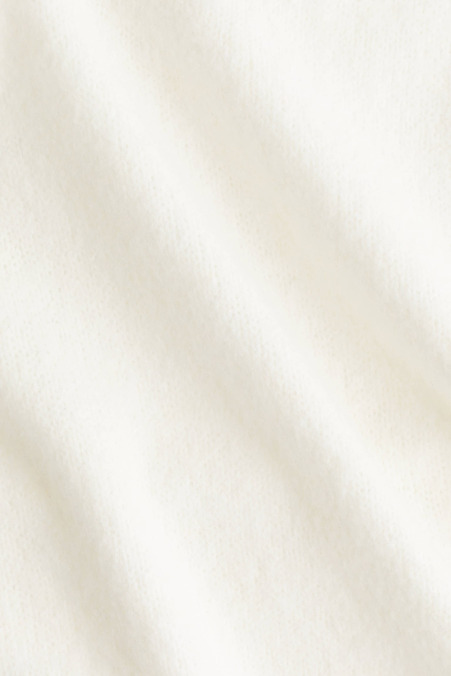 스카프 칼라 스웨터 - 화이트 - 7