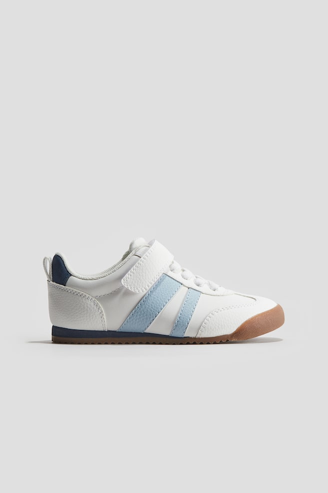 Sneaker - Weiß/Hellblau/Marineblau/Hellbeige - 1