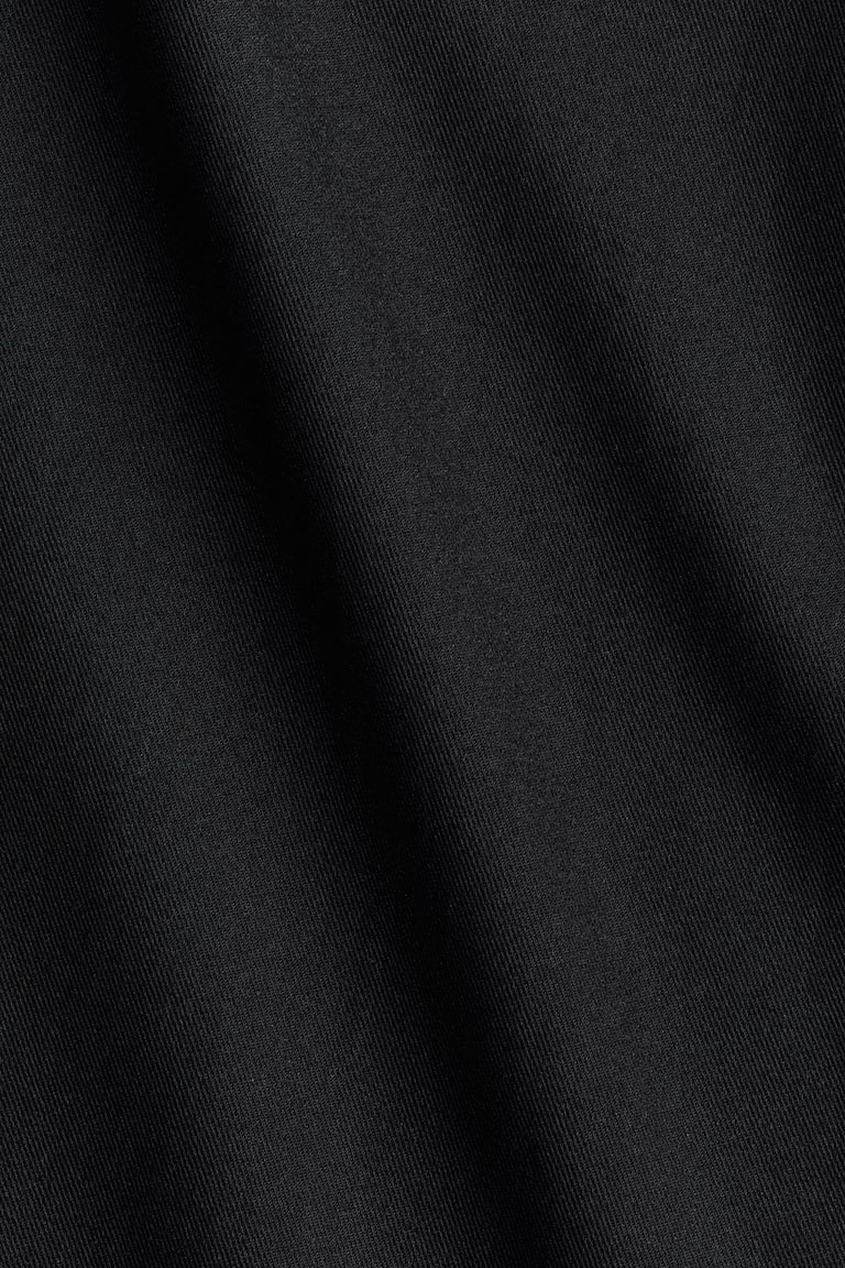 H&M Black Full Mesh Dress