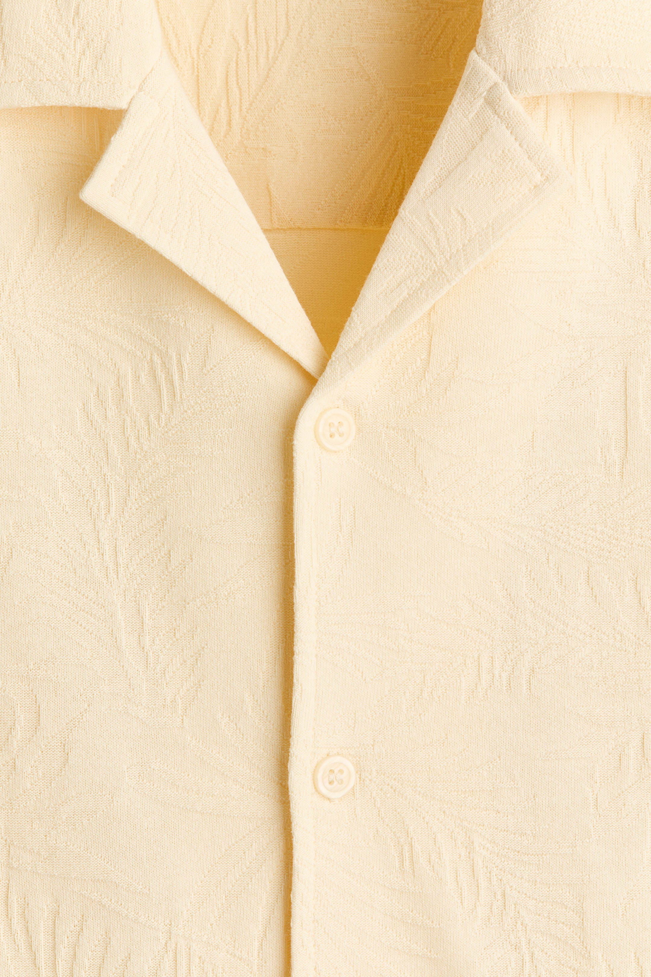 Relaxed-Fit Jacquard-Jersey Resort Shirt