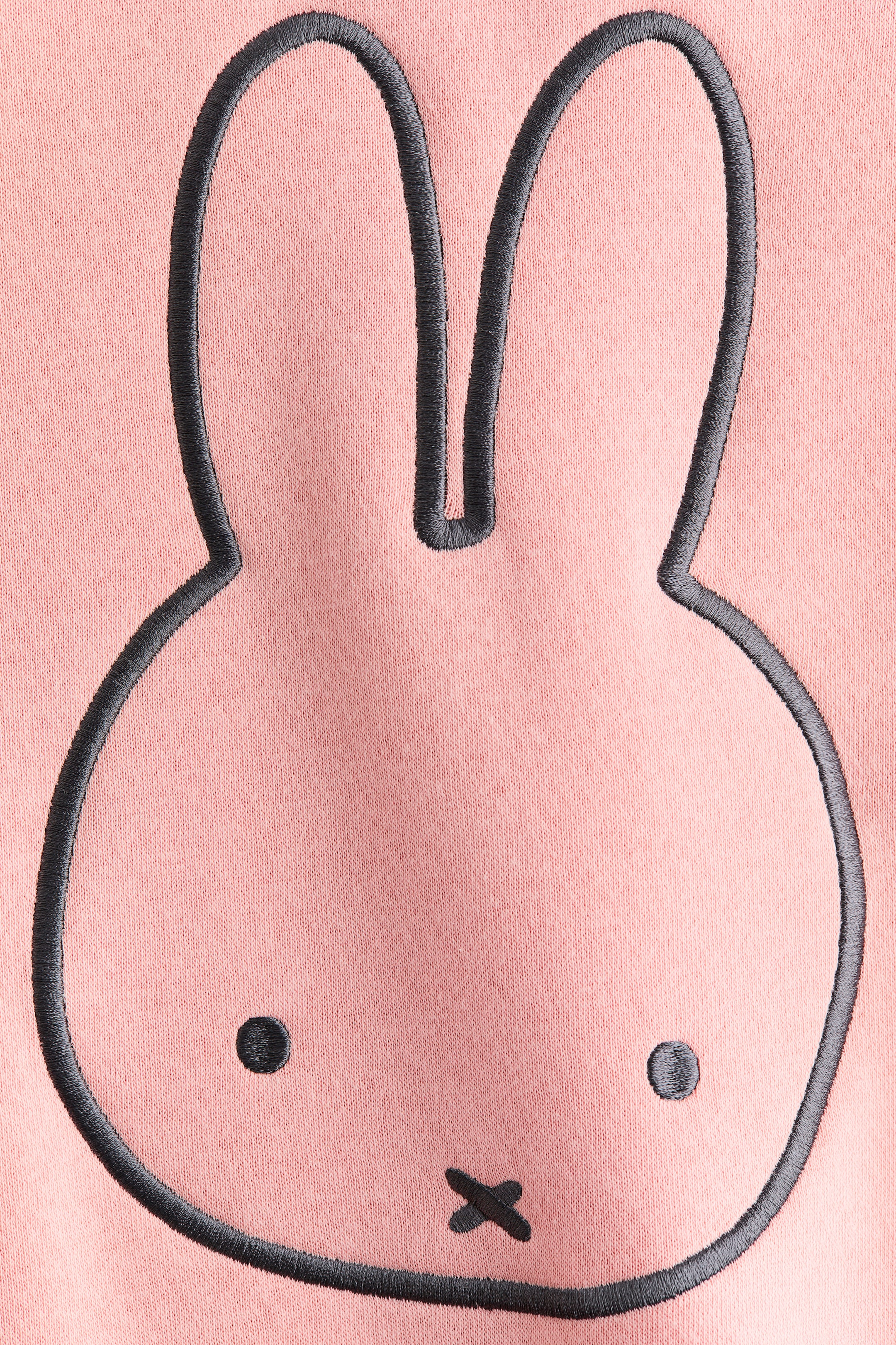 Ampliar la imagen: Sudadera oversized con diseño - Rosa/Miffy - Kids | H&M MX 2