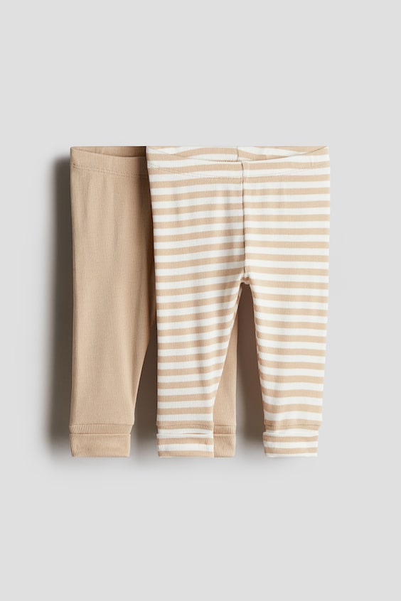 Детские леггинсы H&M 2-pack Adjustable-fit Leggings