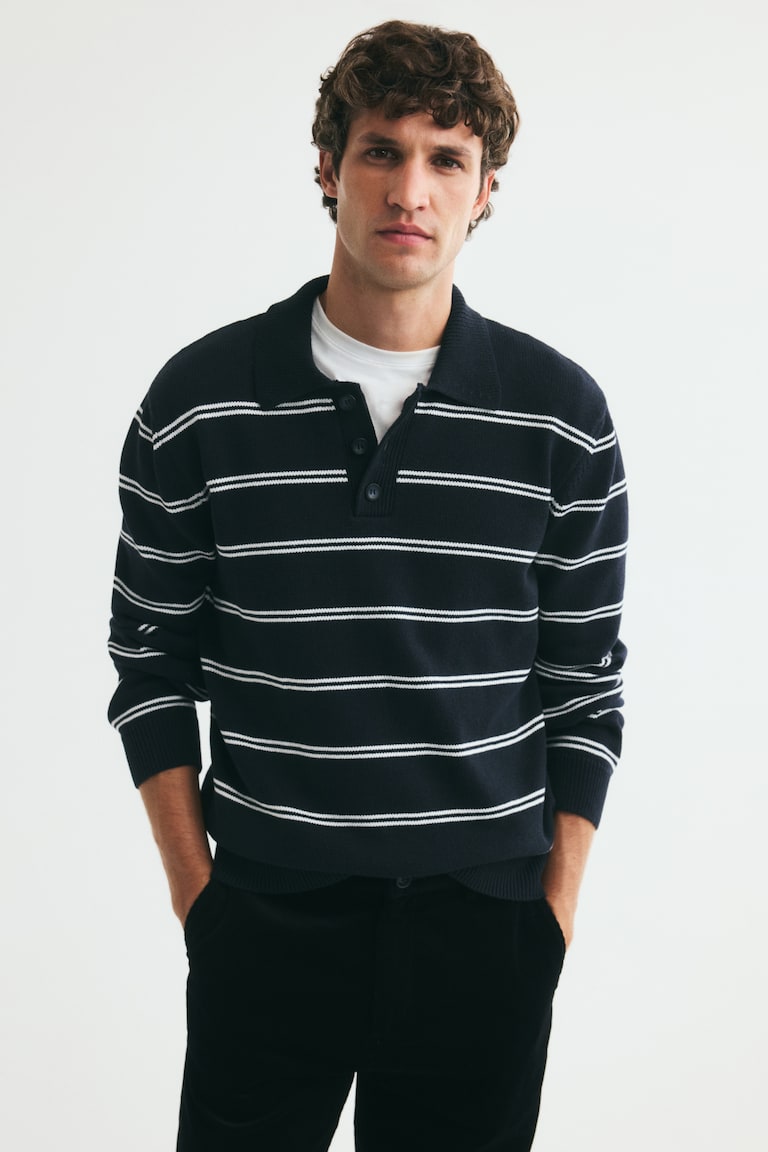 Pletena polo majica Regular Fit