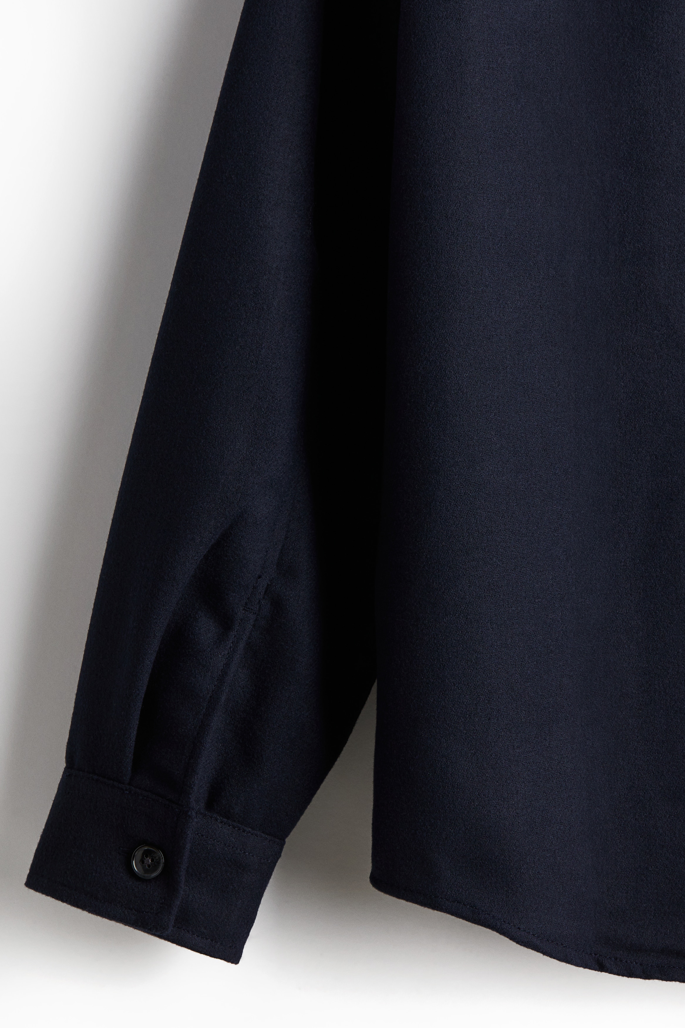 Regular Fit Felted overshirt