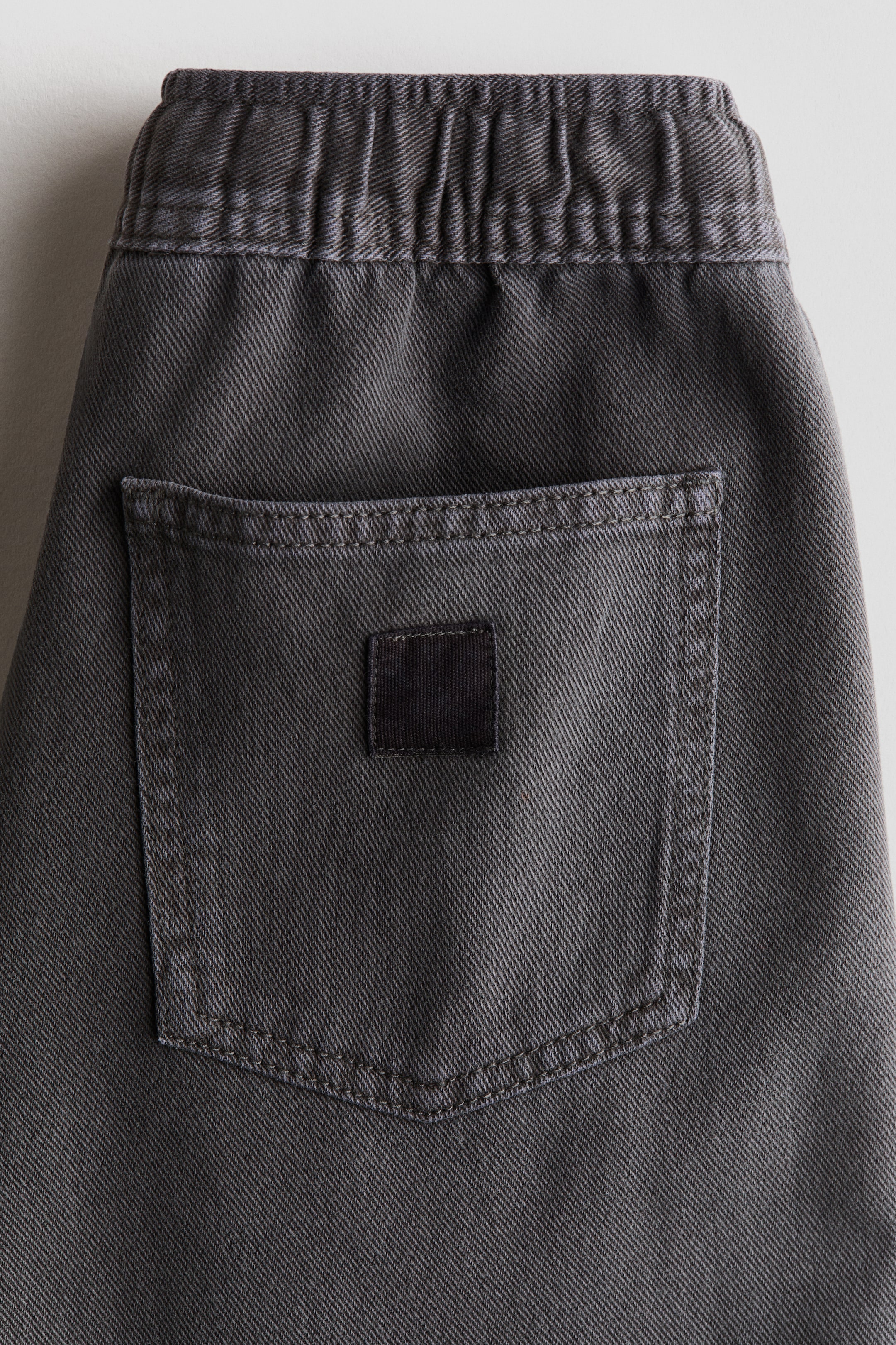 Cotton twill joggers