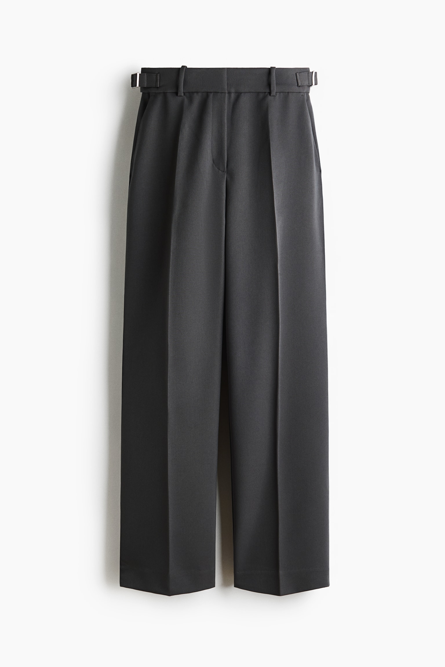 Straight-Leg Twill Pants - Dark gray/Dark taupe/Black - 1