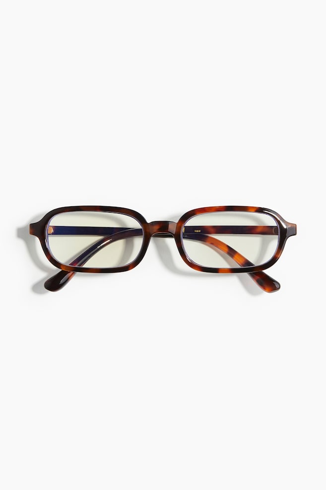 Blue Light Eyeglasses - Brown/tortoiseshell-patterned - 1