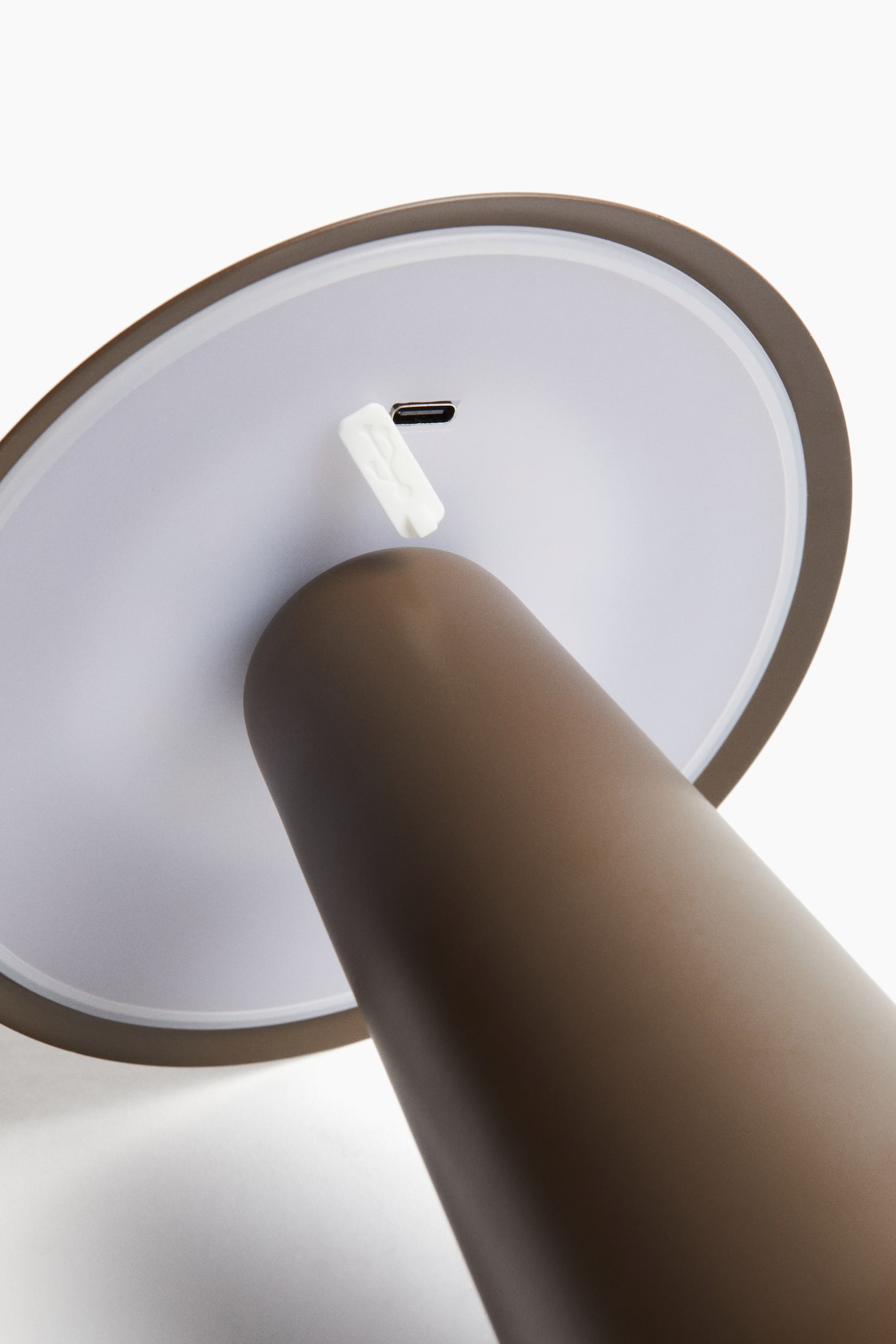 Lampe de table rechargeable - Marron/Argenté/Blanc/Rose clair/Noir - 6