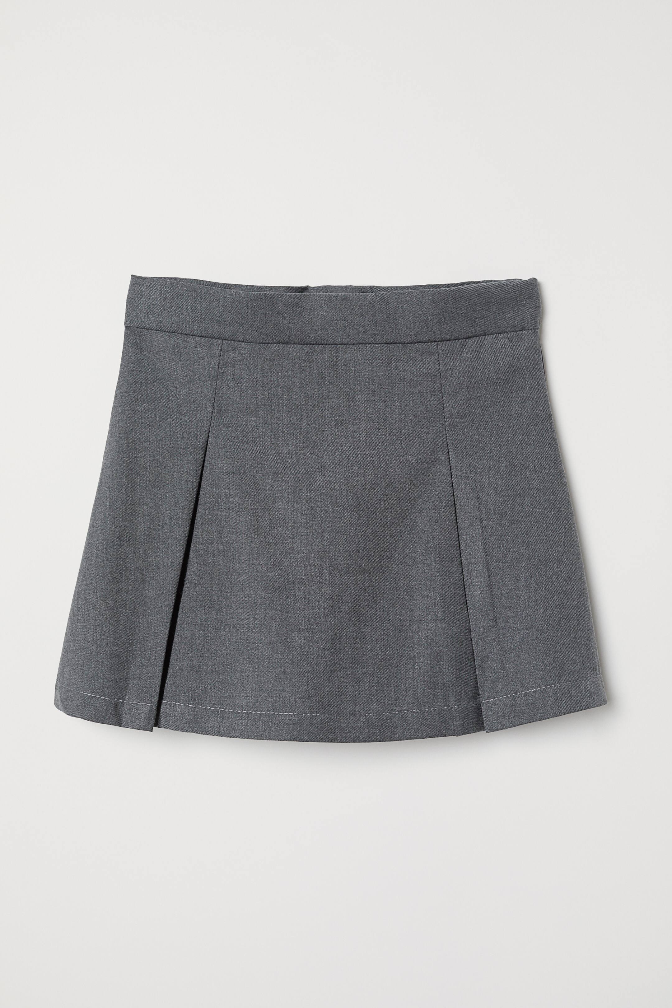 Agrandir l'image: Jupe plissée - Gris foncé - ENFANT | H&M FR 1
