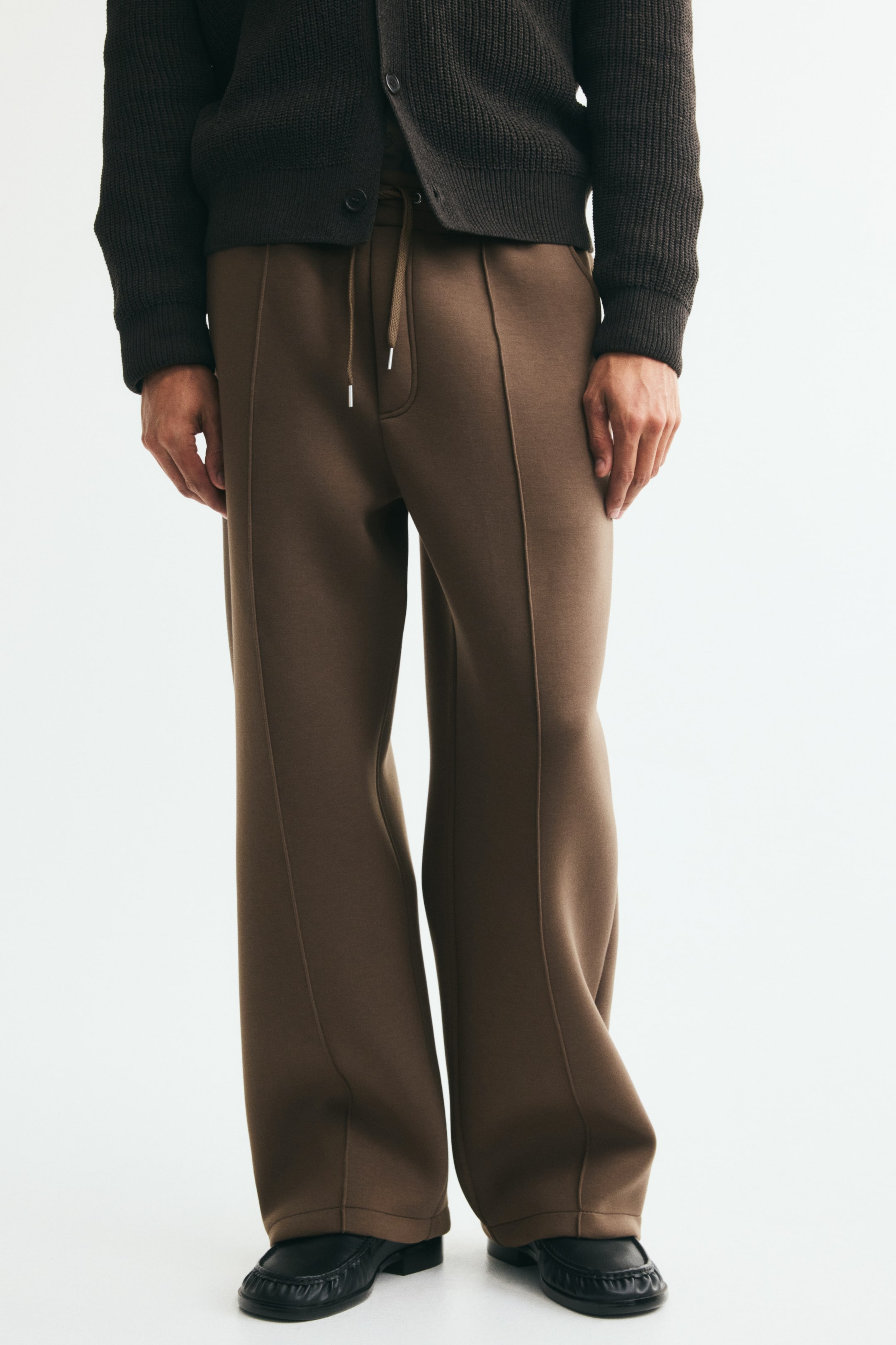 Relaxed-Fit Tailored-Look Joggers