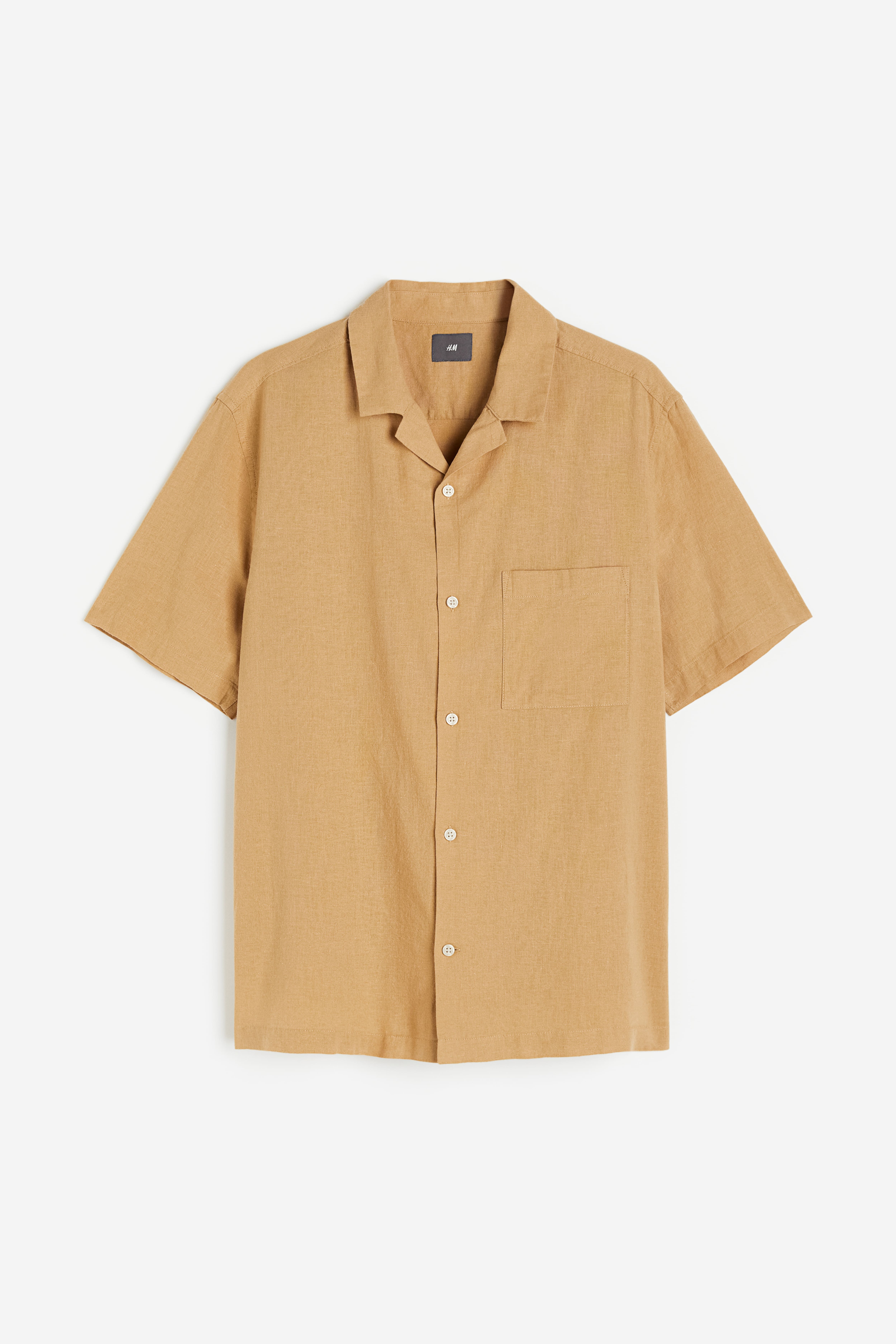 Regular Fit Linen blend Shirt