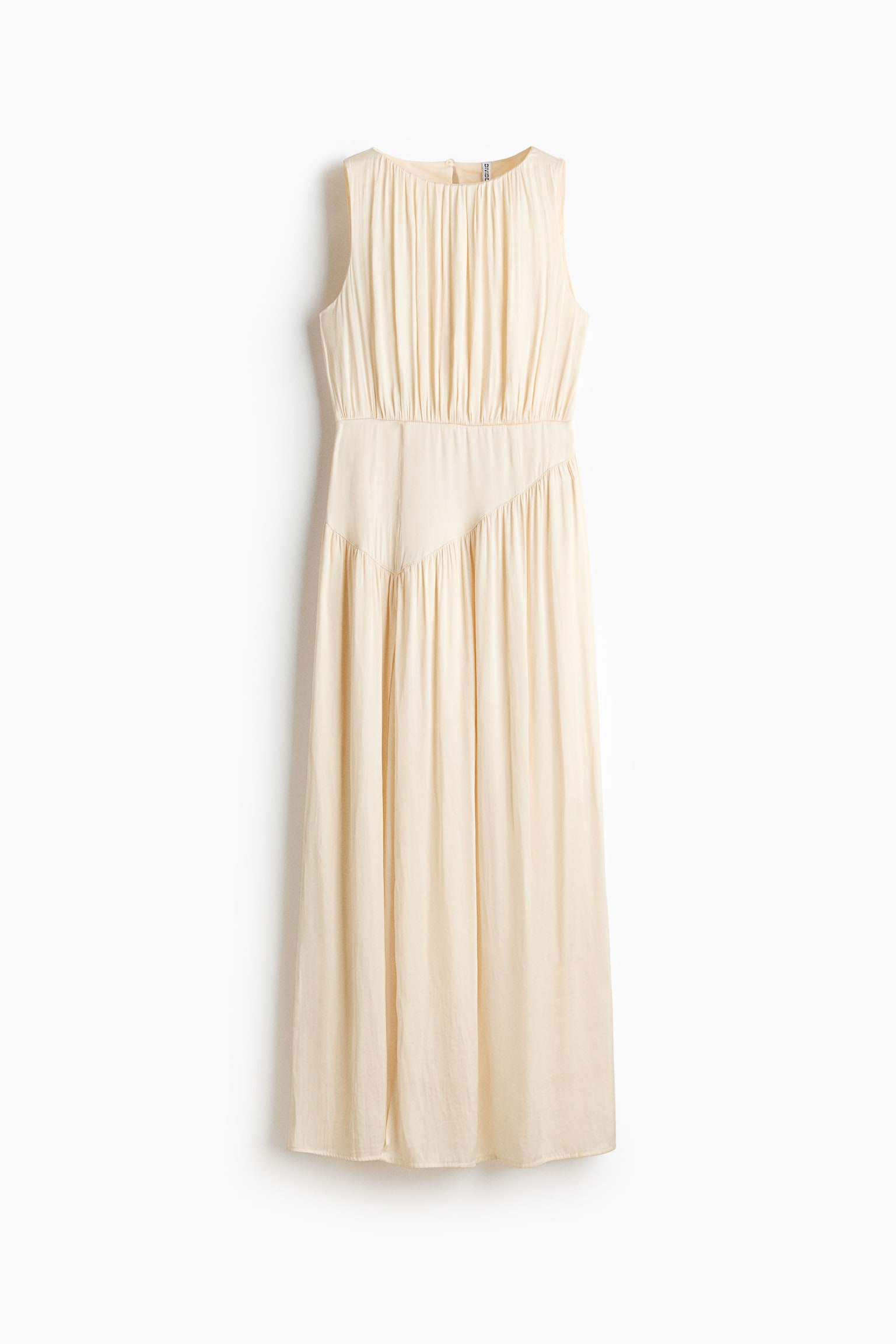 Gathered satin dress - 2