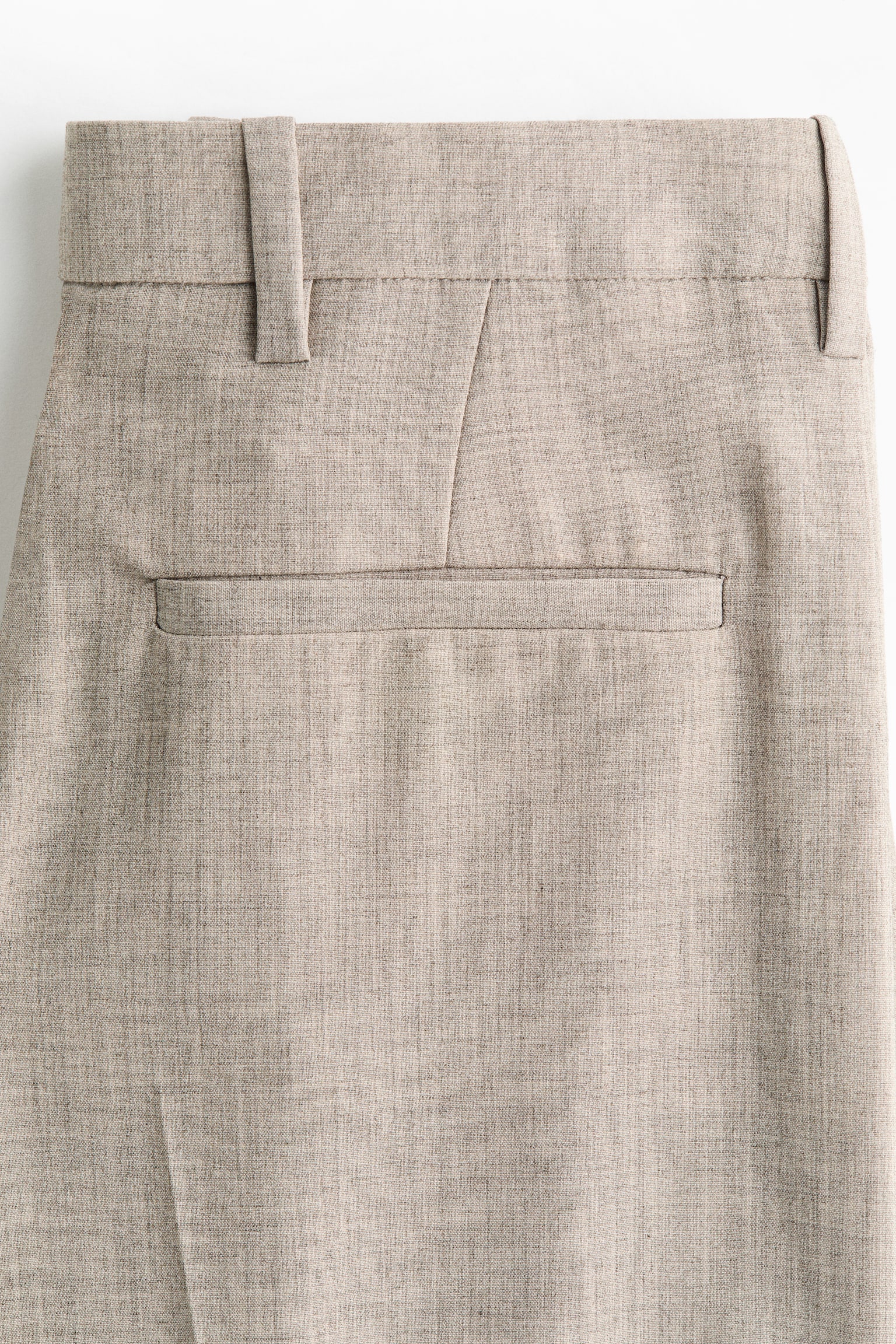 Женские брюки H&M Barrel-Leg Dress Pants, цвет: Светлый пыльный серый — фото 5