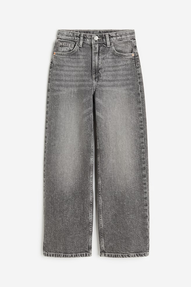 Wide Leg Jeans - Grå/Denimblå/Denimblå/Lys denimblå/Sort - 2