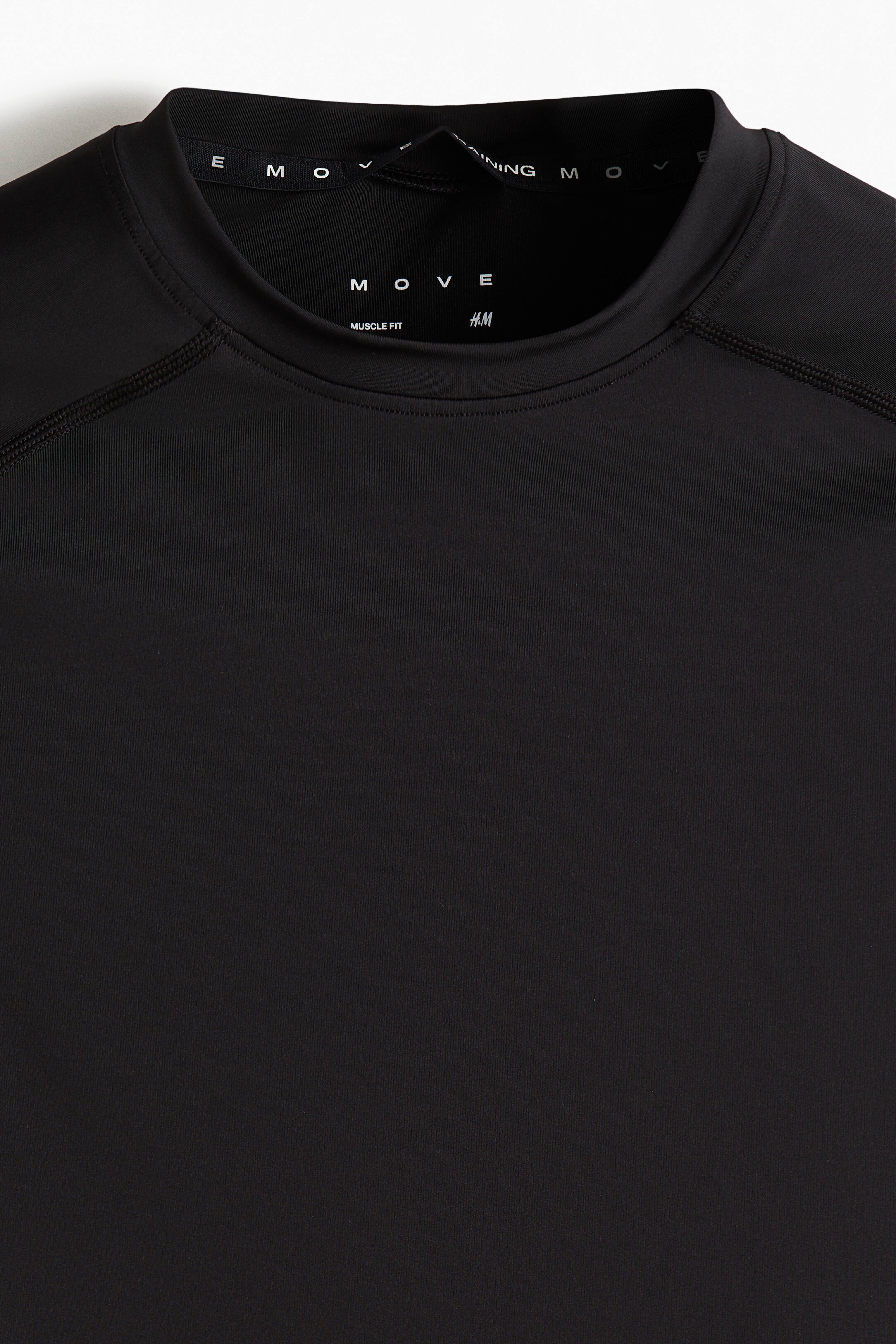 Compression Fit Sports Shirt with DryMove™
