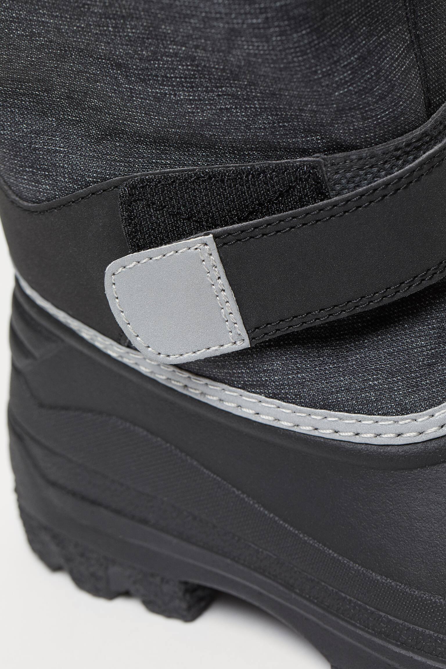 Waterproof boots with lining - Dark grey marl/Dinosaur - 2