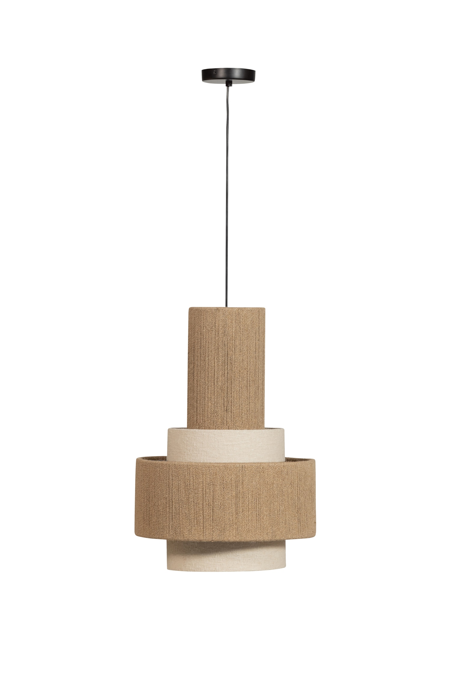 WOOOD - Pelle Hanglamp - Naturel