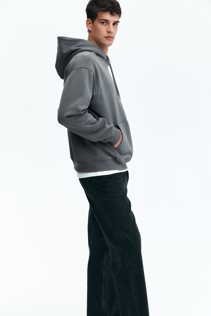 Grau Hoodies und Sweatshirts Herrenmode online kaufen H&M DE