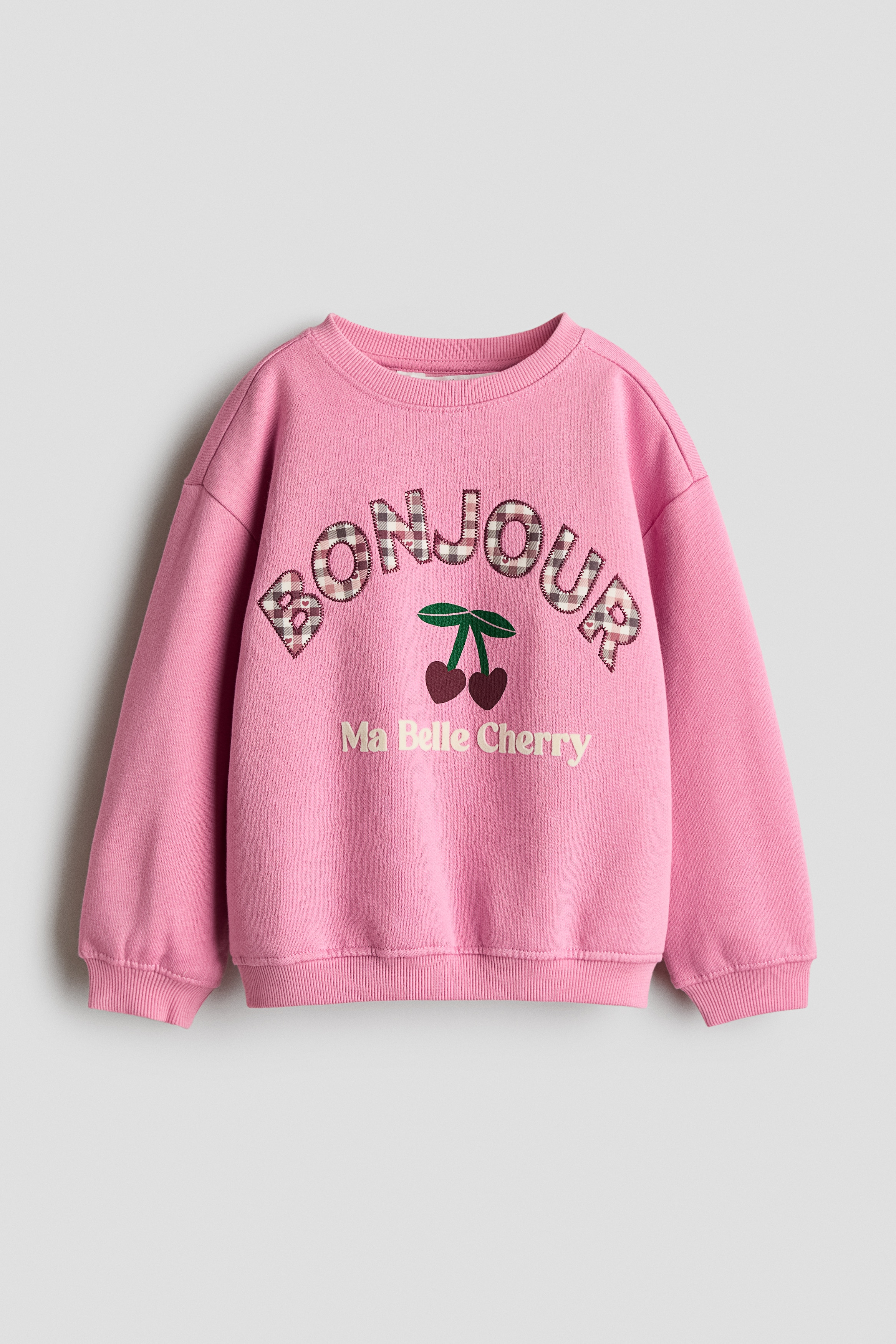 Sudadera con interior cepillado y motivoAuxiliar