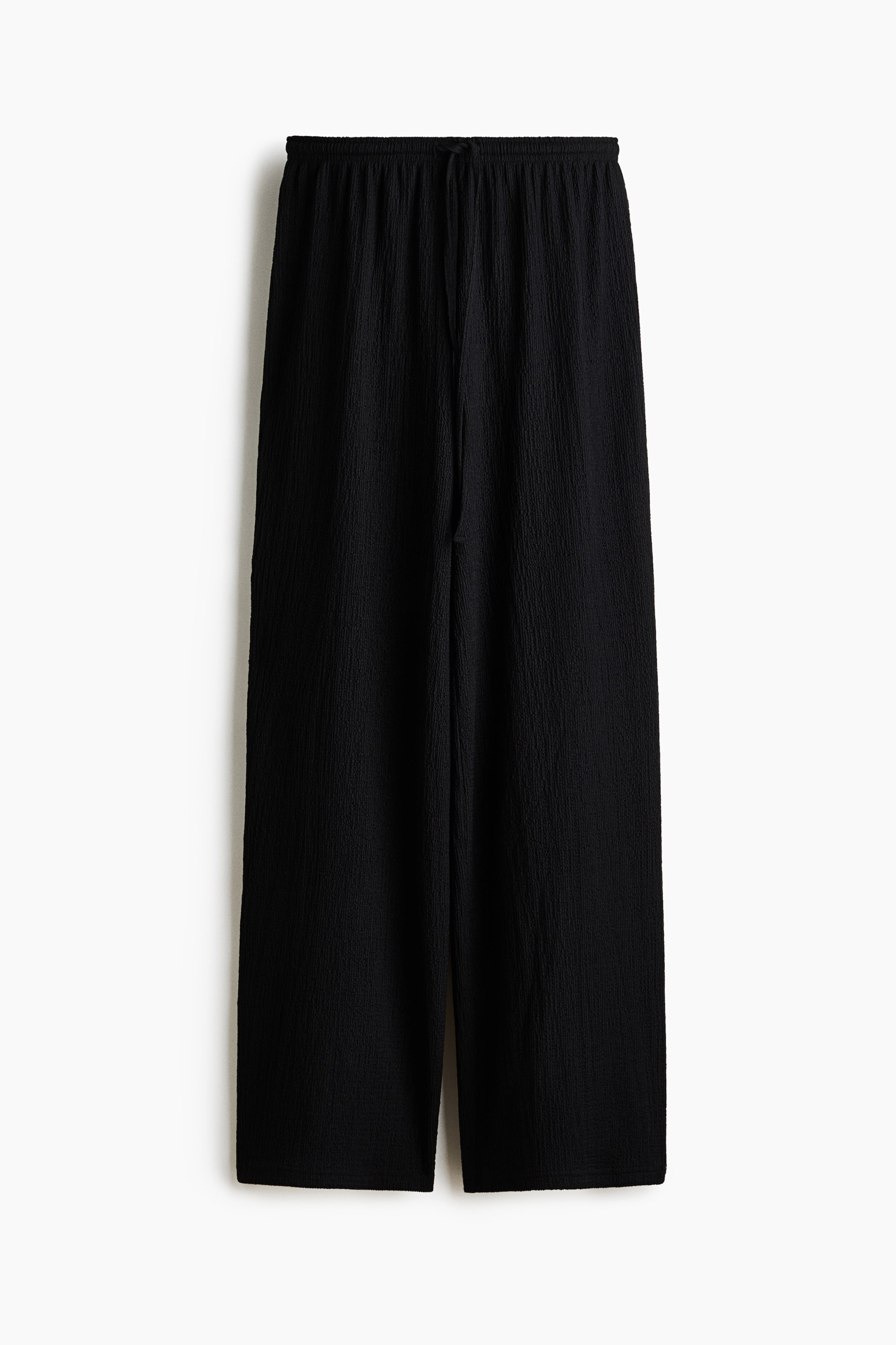 Женские брюки H&M Textured Drawstring Pants
