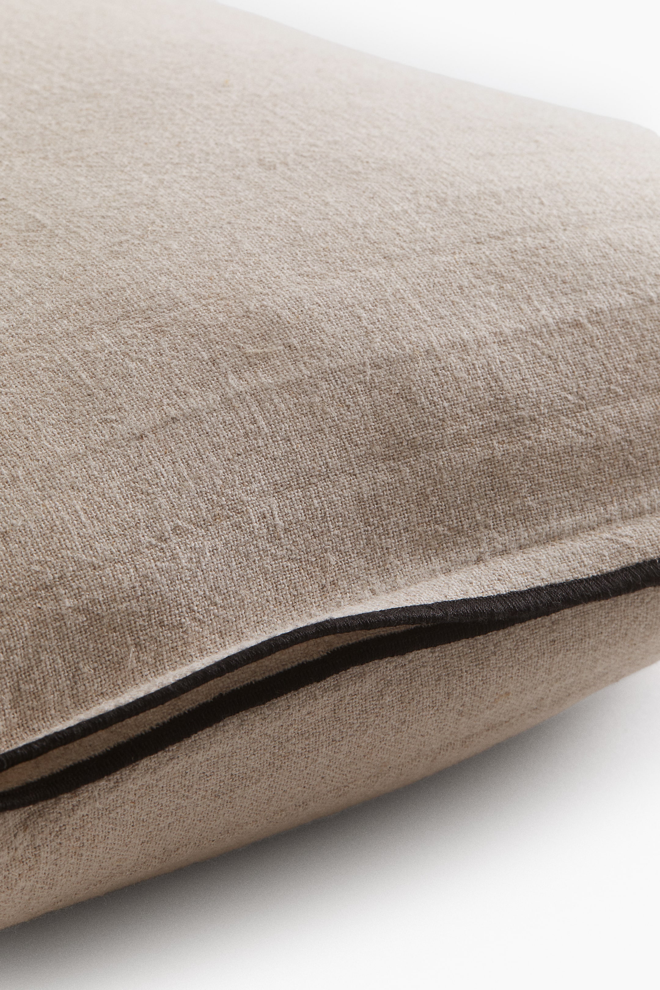 Linen-Blend Cushion Cover