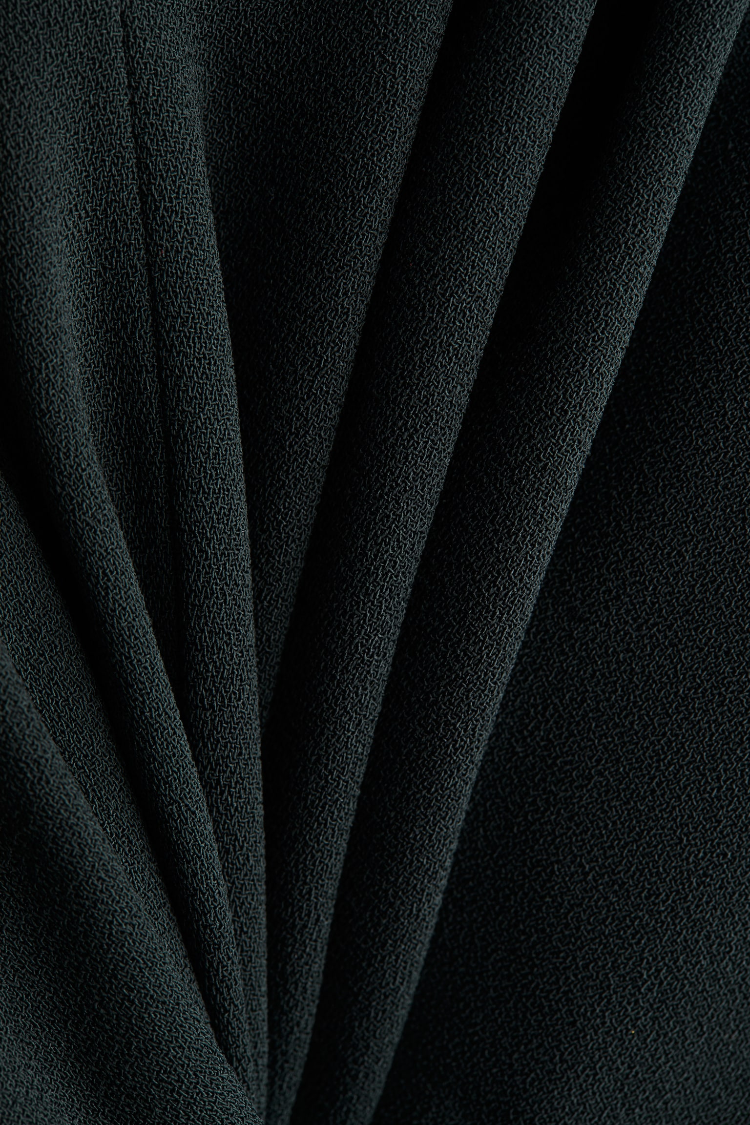 MAMA Draped dress - Dark green/Red - 4