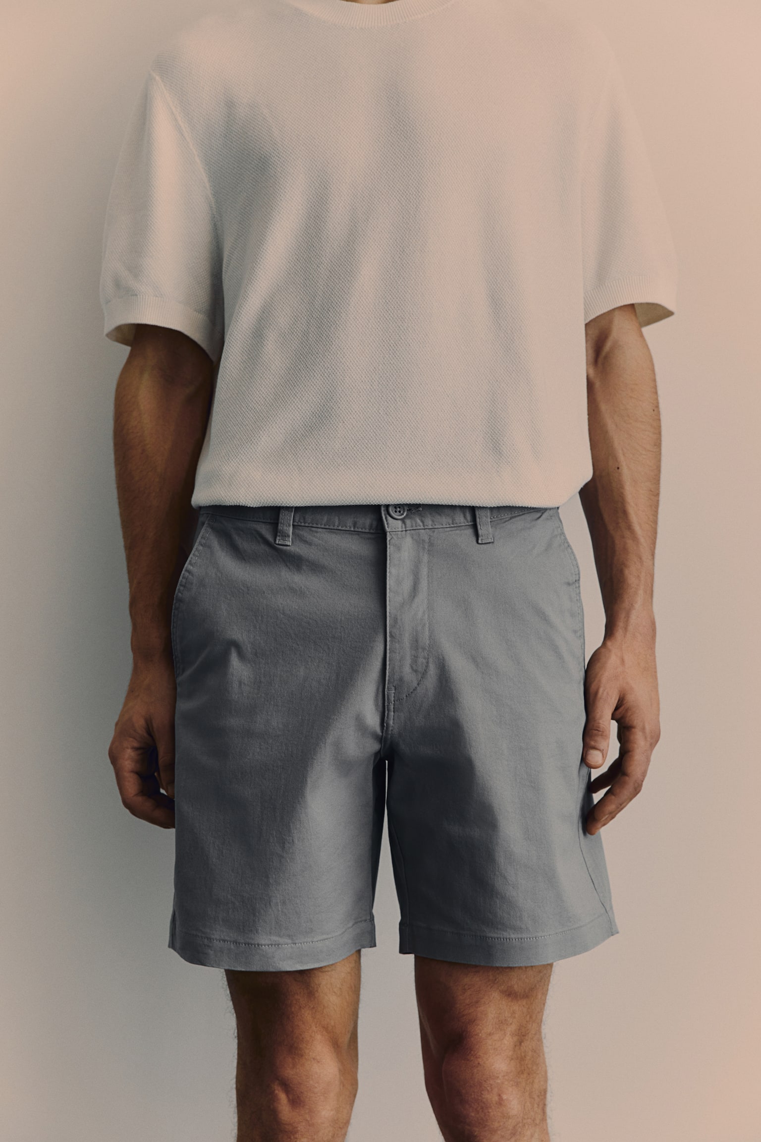 Regular Fit Chino shorts - Grey/Beige/Khaki green/Black/Navy blue - 5