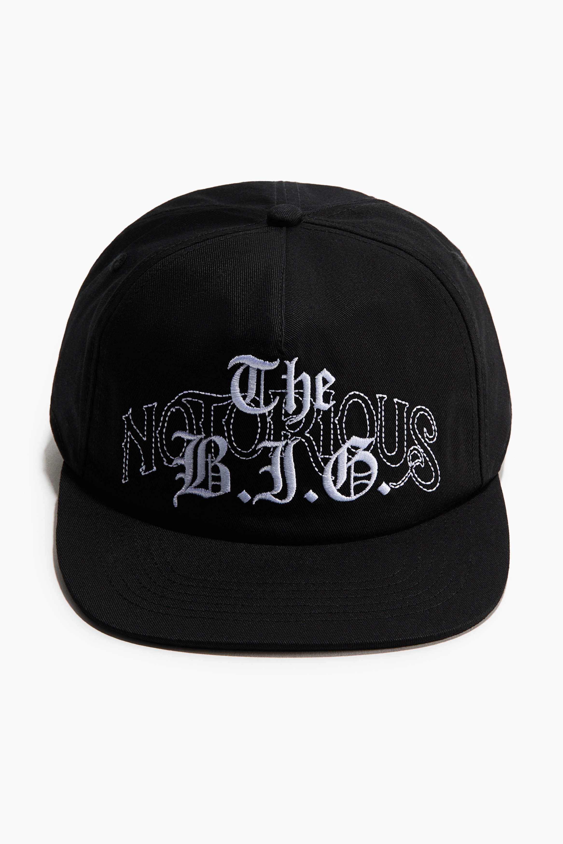 Casquette avec motifs brodésModèle