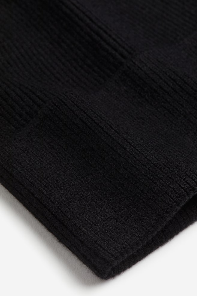Rib-knit hat - Black/Grey marl/Dark green/Lilac/dc/dc/dc - 2