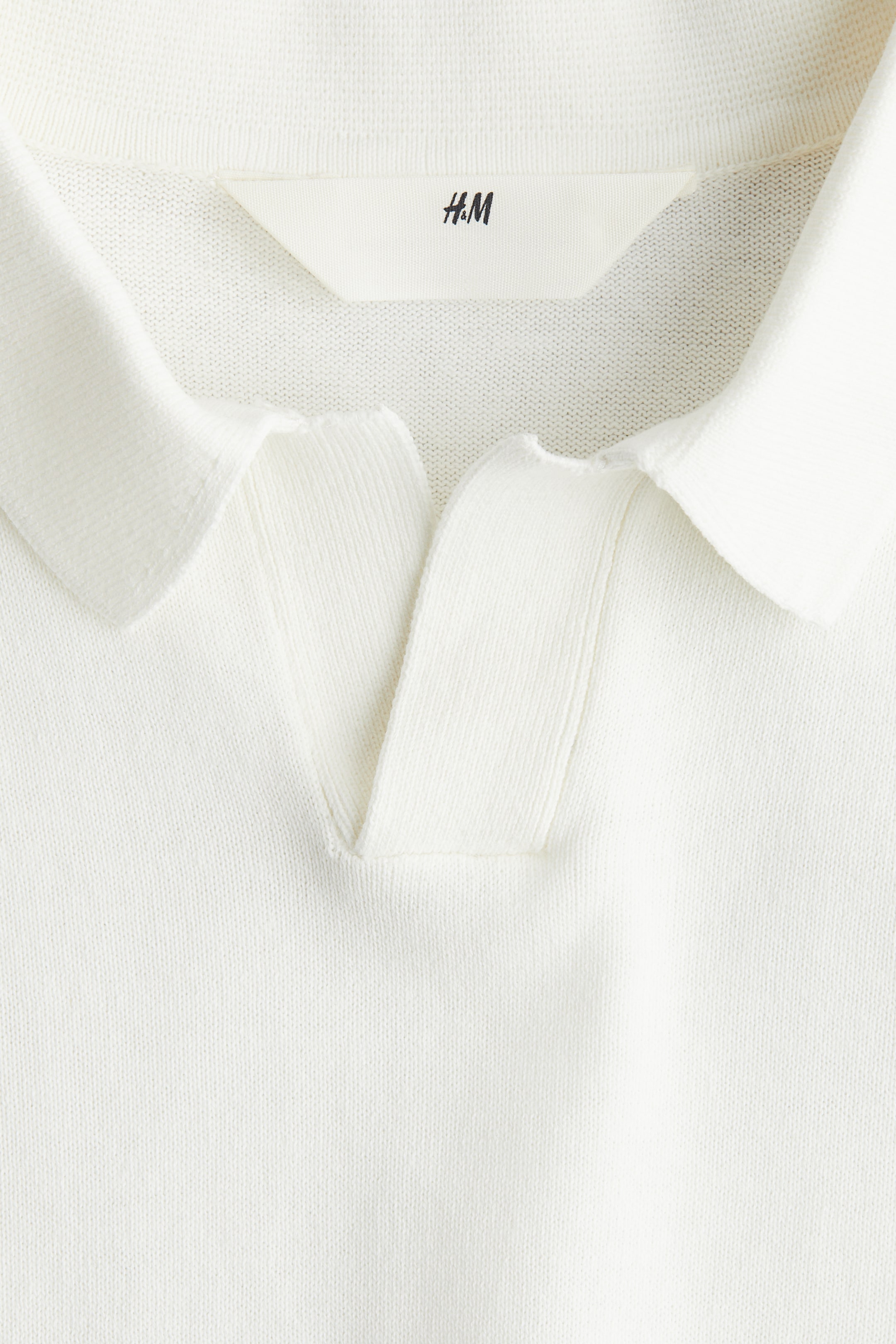 Fine-knit Polo Shirt