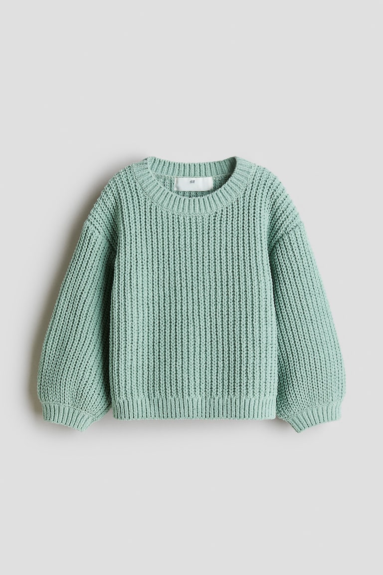 Chenille-Knit Sweater