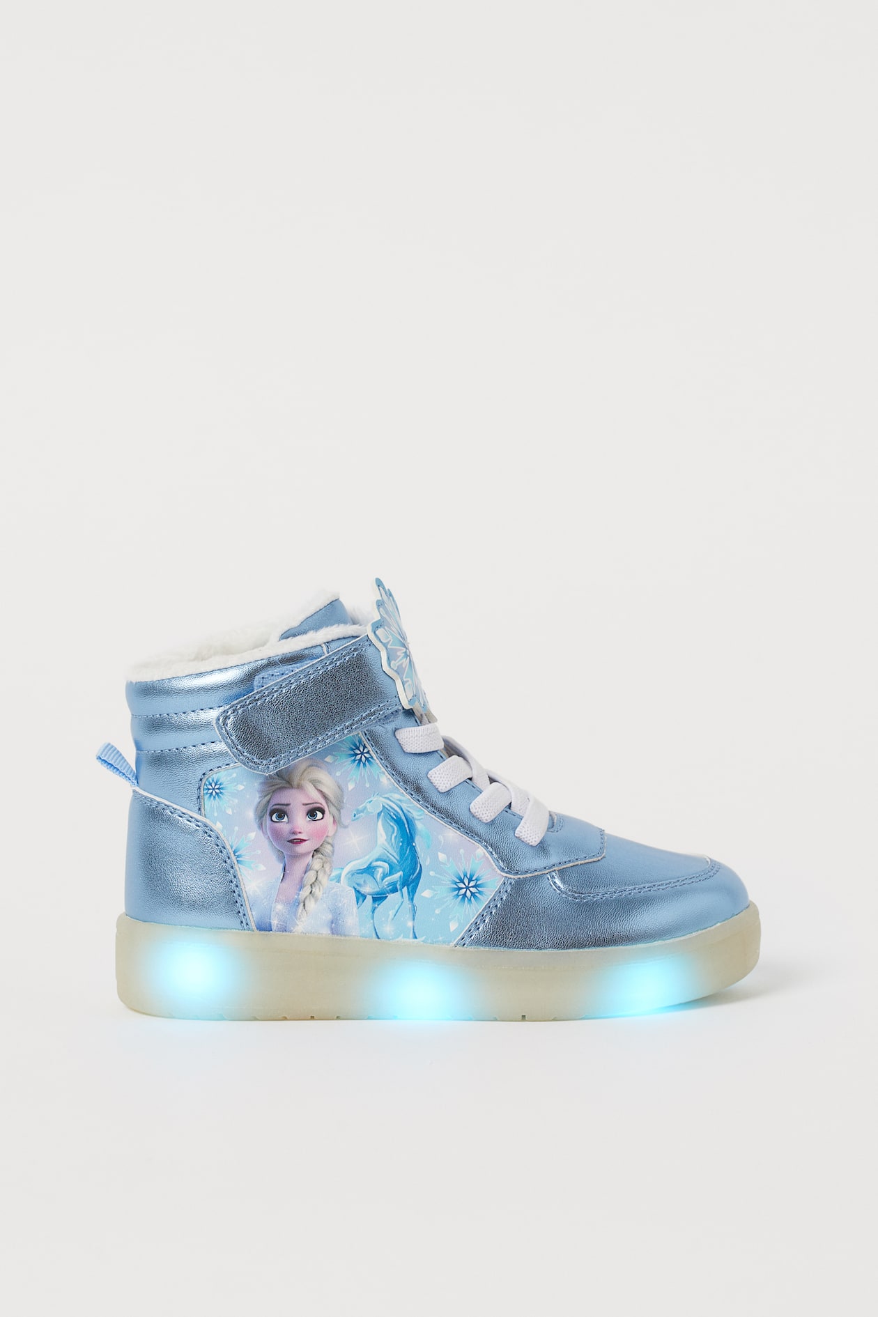 Printed Flashing High tops Light blue/Frozen Kids H&M US