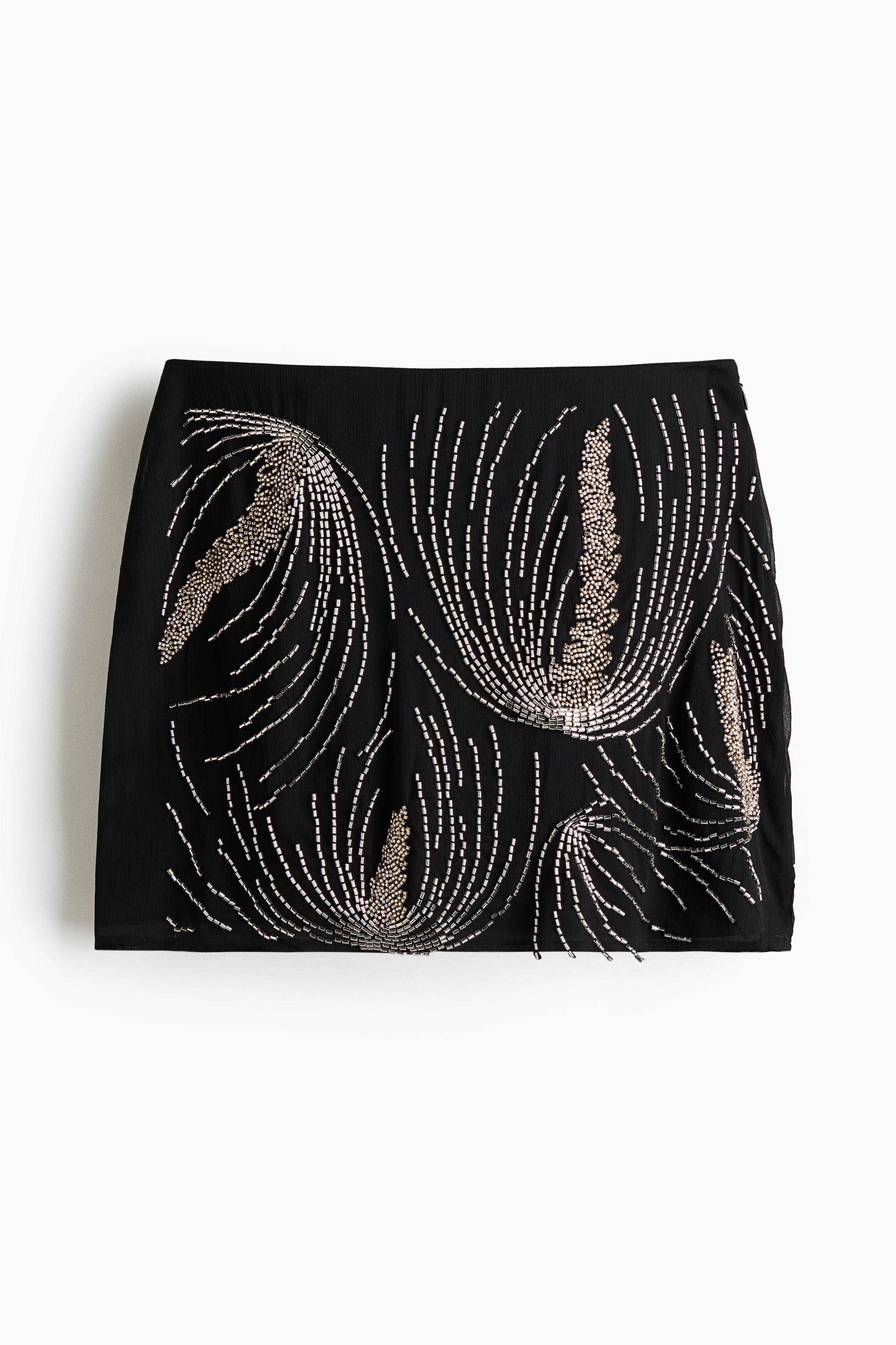 View larger image: Embellished Mini Skirt - Black - Ladies | H&M CA 1