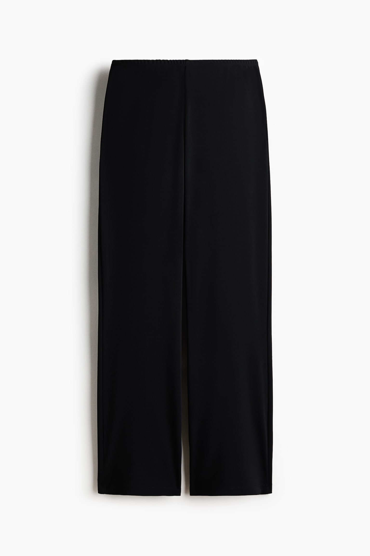 Женские брюки H&M Jersey Pull-On, цвет: Чёрный — фото 1