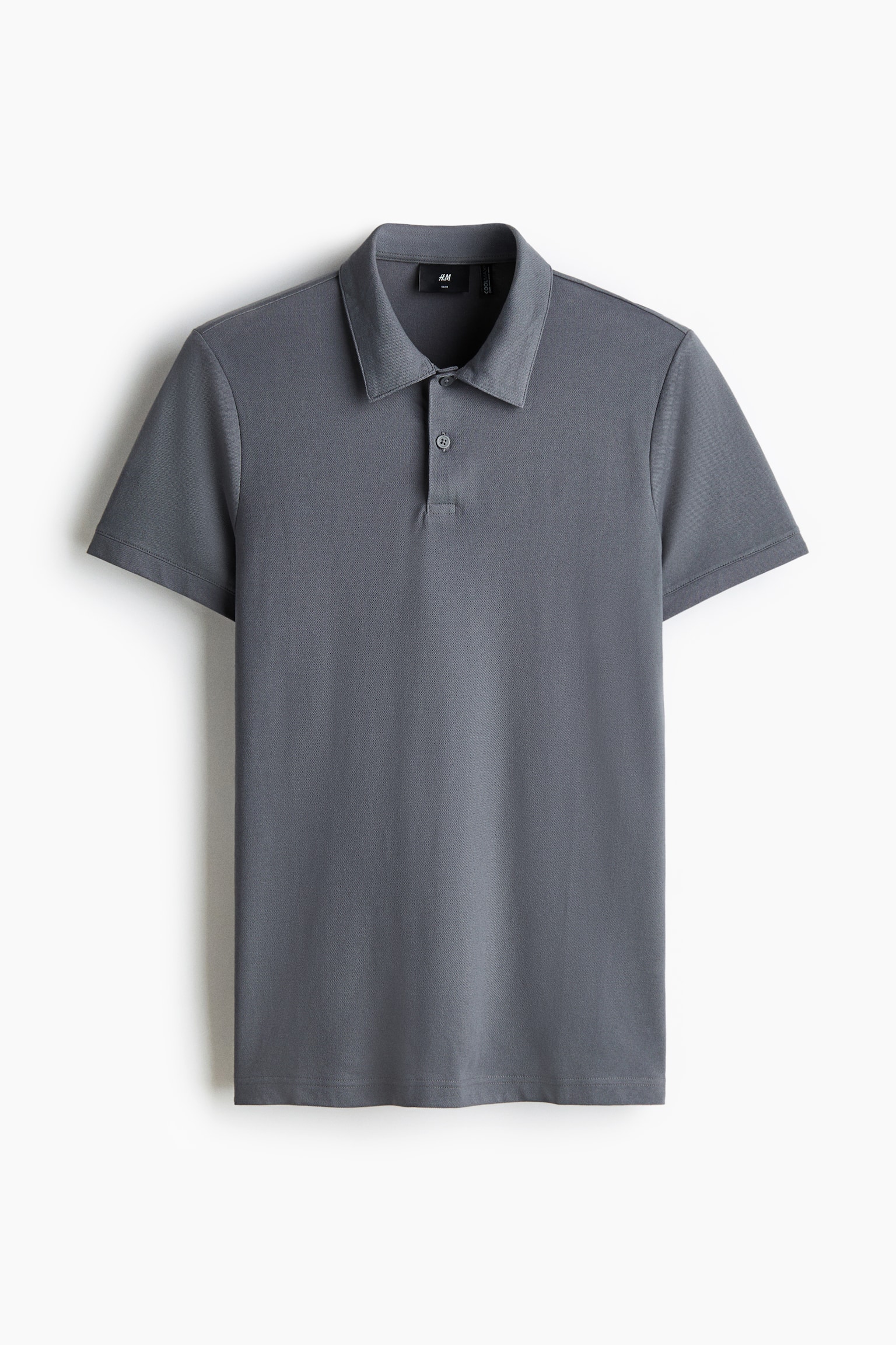 Polo COOLMAX® Slim Fit - Gris/Noir/Blanc