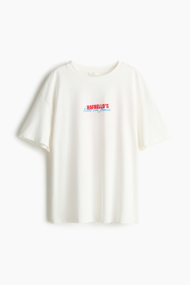Oversized T-Shirt - White/Rafaello's/White/Bellavista/Light purple/Surf - 1