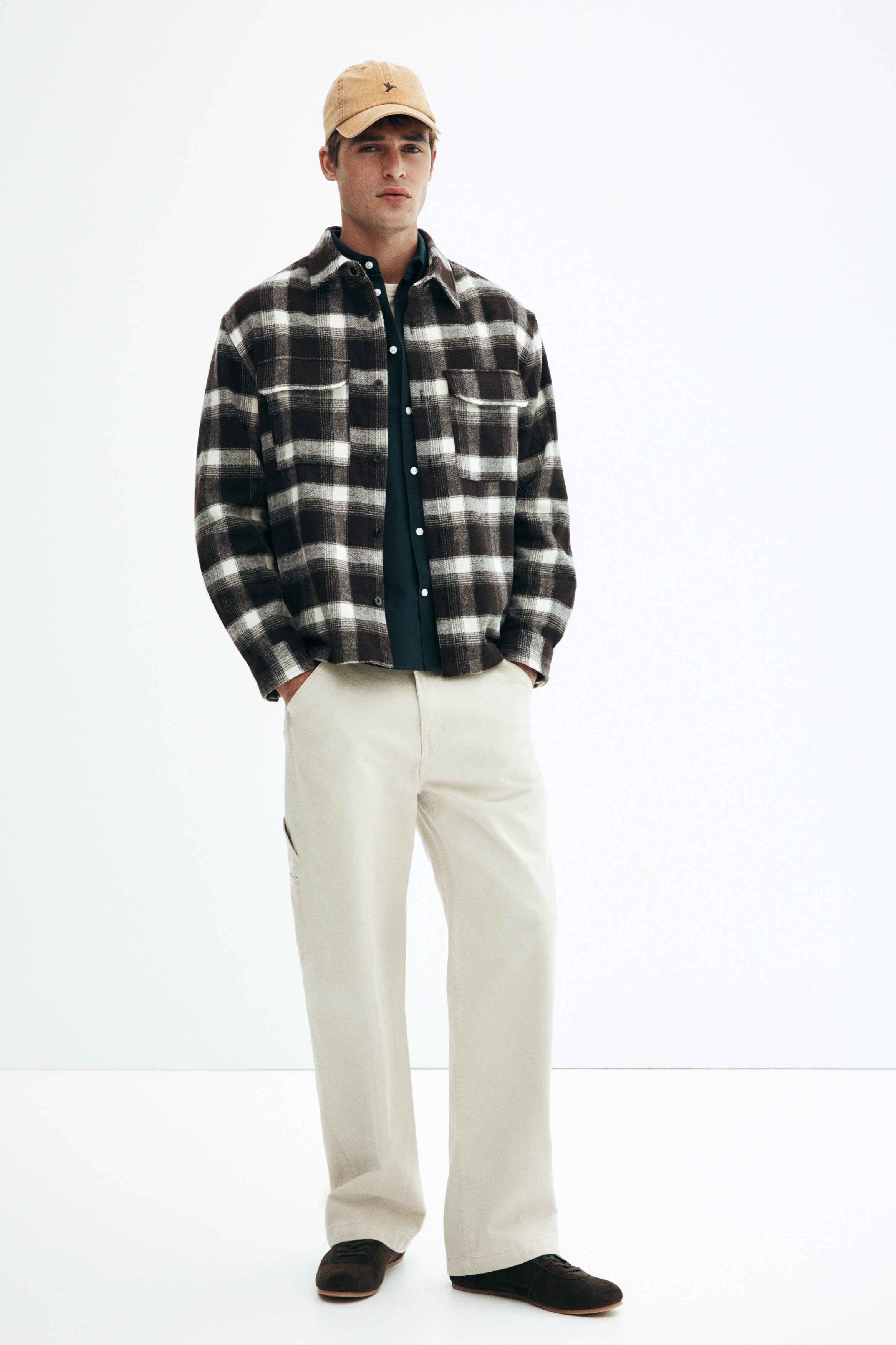Regular Fit Flannel overshirt
