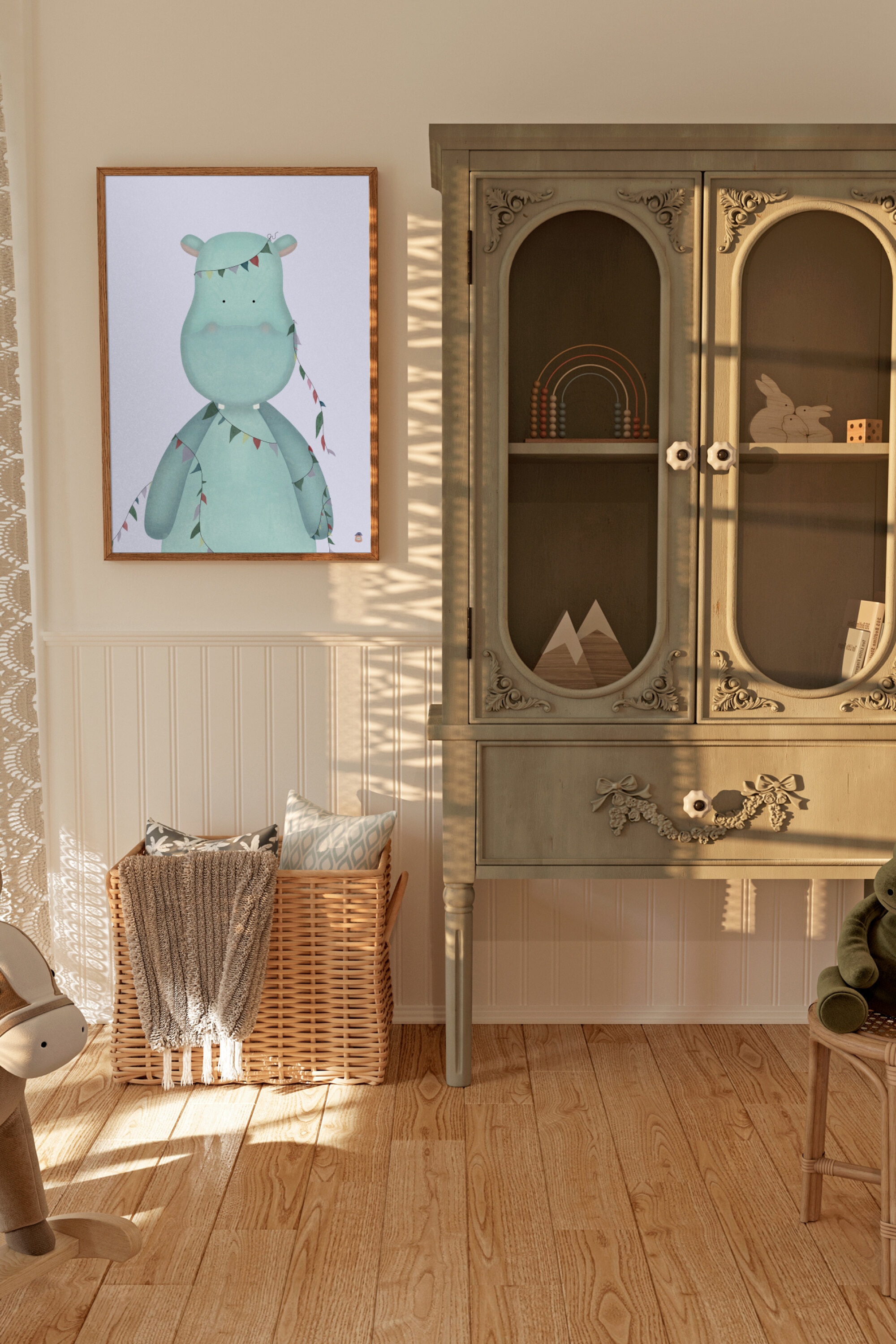 Magnelade - Flora Flodhest - Mehrfarbig