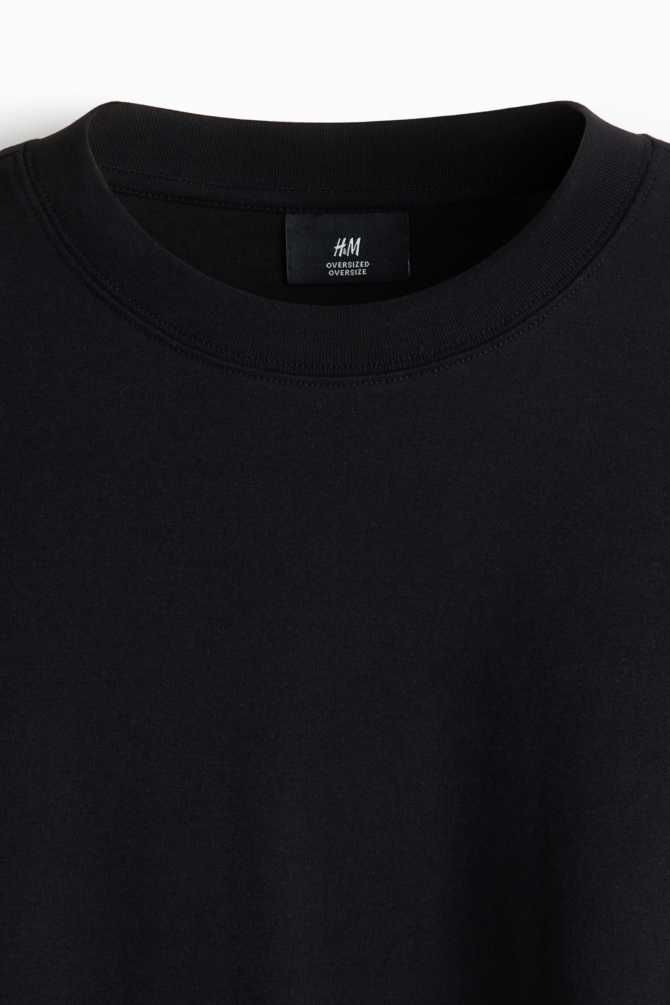 Мужские футболки H&M Oversized Interlock T-Shirt — фото 3