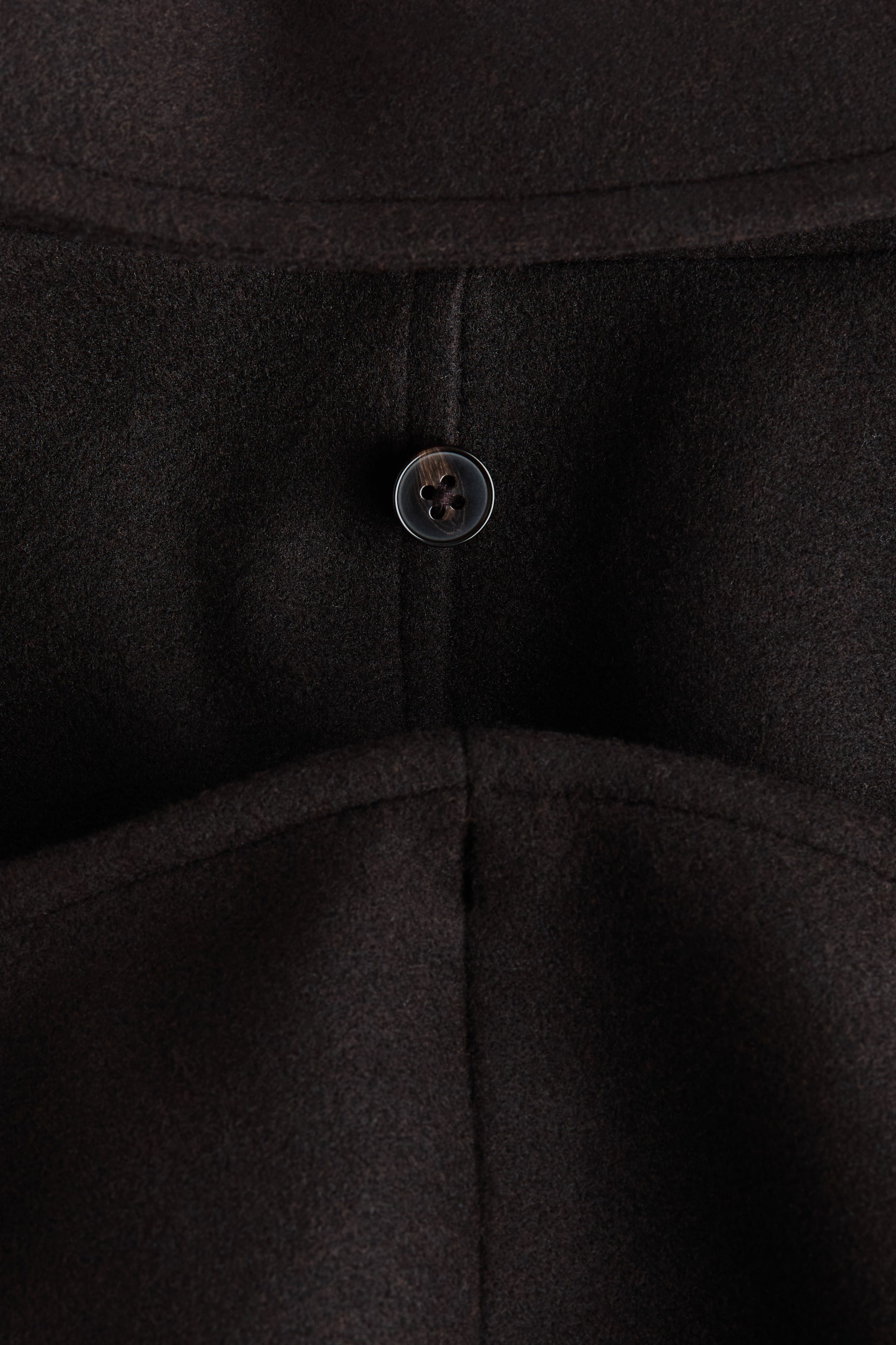 Manteau ample avec détail style foulard