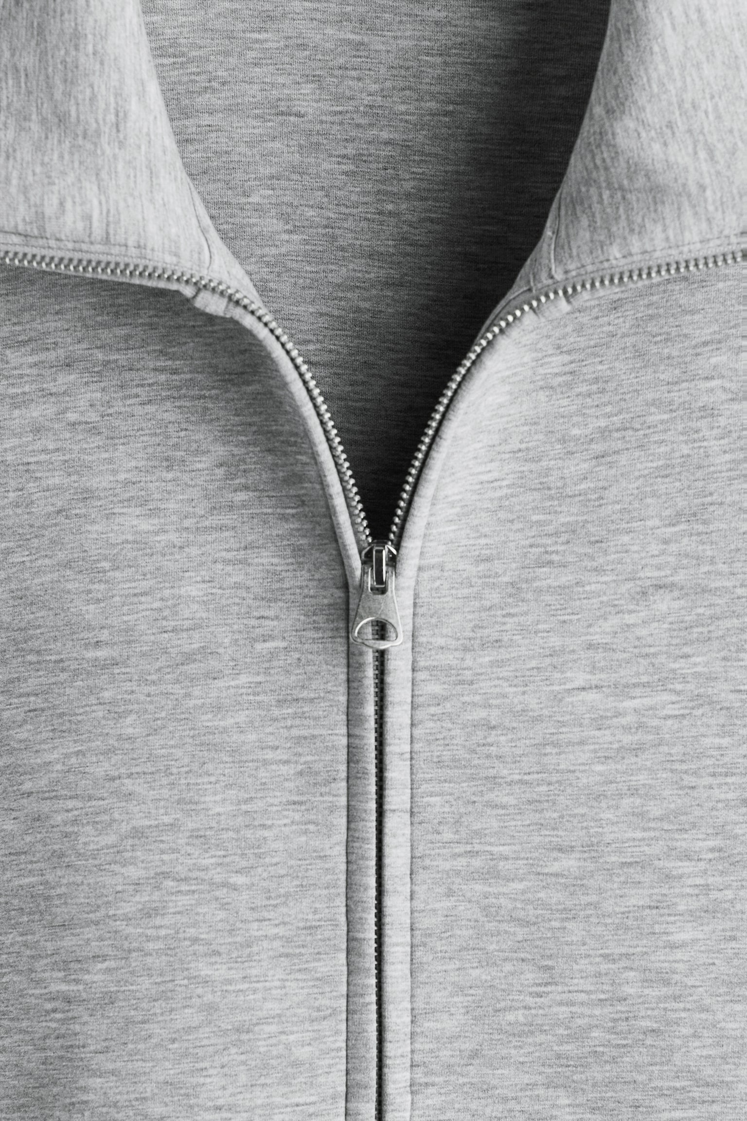 Træningsjakke Loose Fit - Gråmeleret/Sort - 4