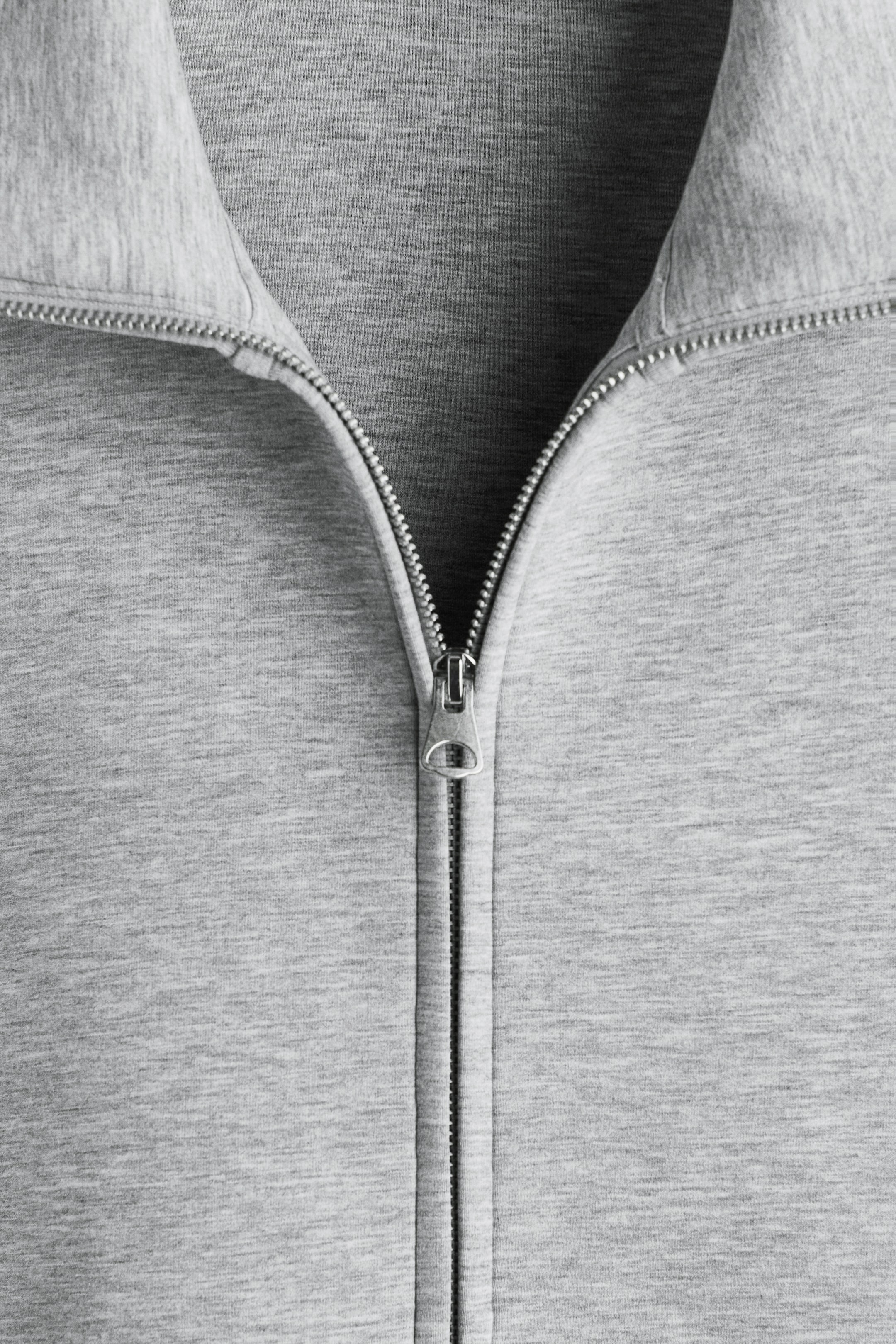 Преглед на по-голямо изображение: Спортно горнище Loose Fit - Сив меланж - МЪЖЕ | H&M BG 6