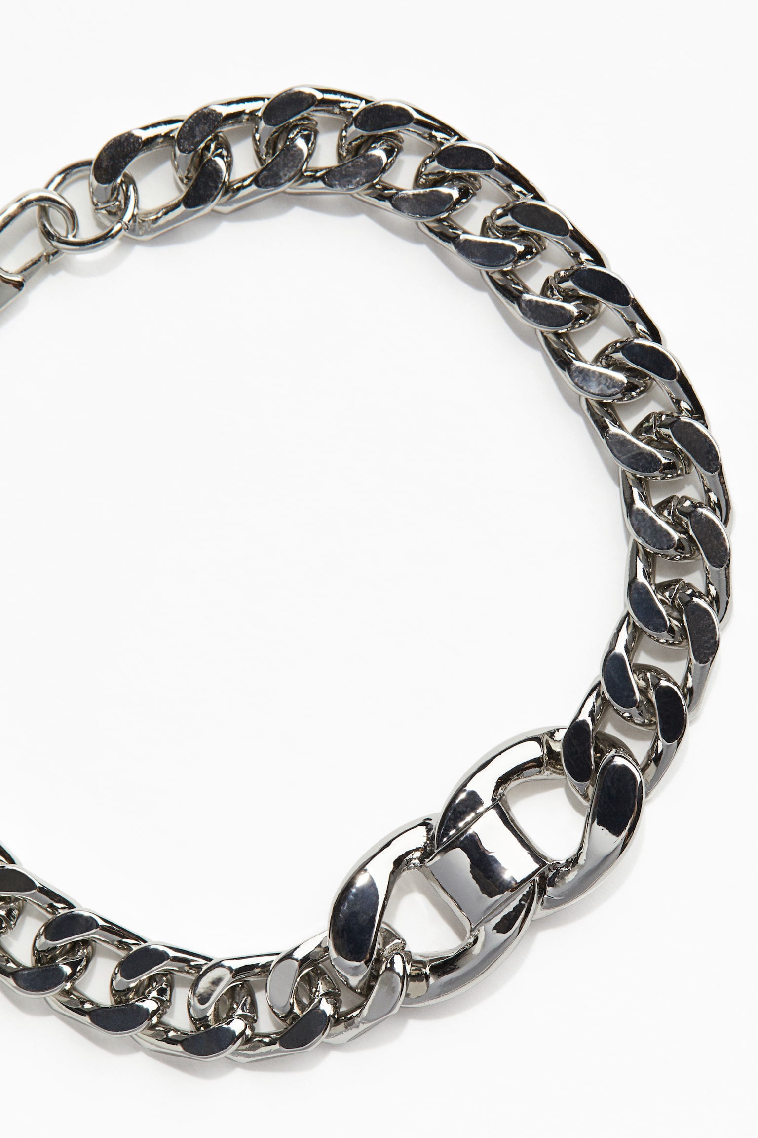 Chunky bracelet - Silver-coloured - 2