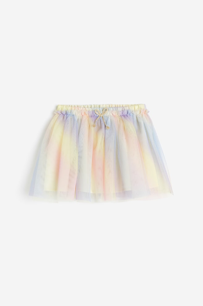 Glittery tulle skirt - Yellow/Purple/Greige/Spotted/Light blue/Spotted/Powder pink/dc/dc/dc - 1