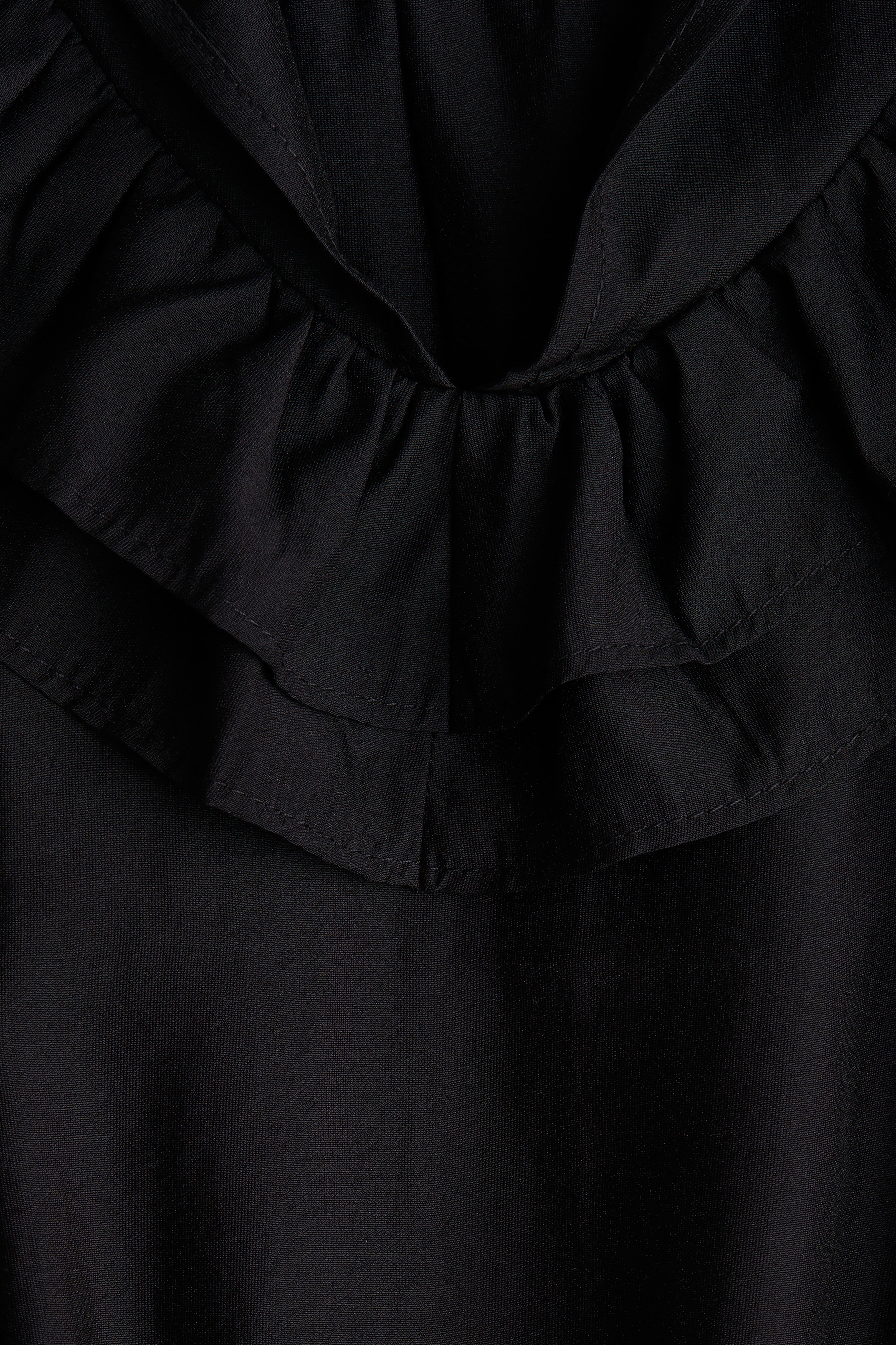 Ruffle-Trimmed Dress