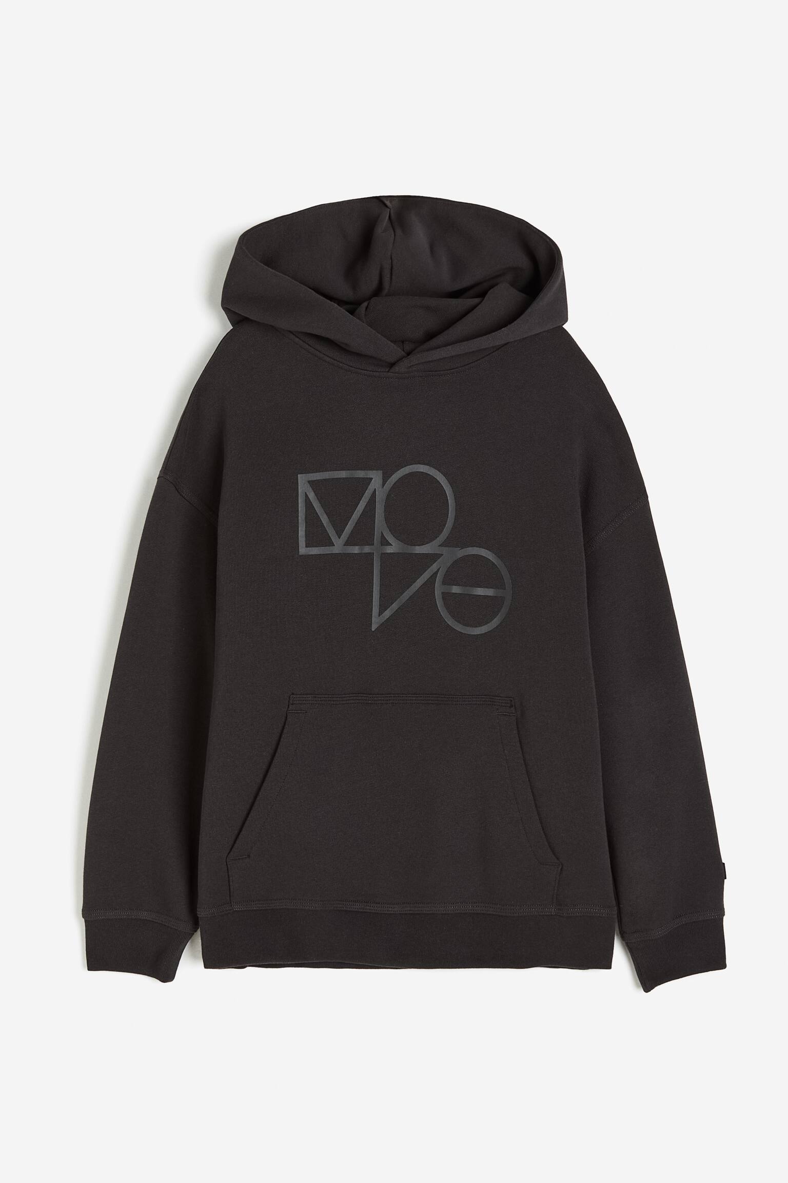 Activewear Hoodie In DryMove™ - Black - 1