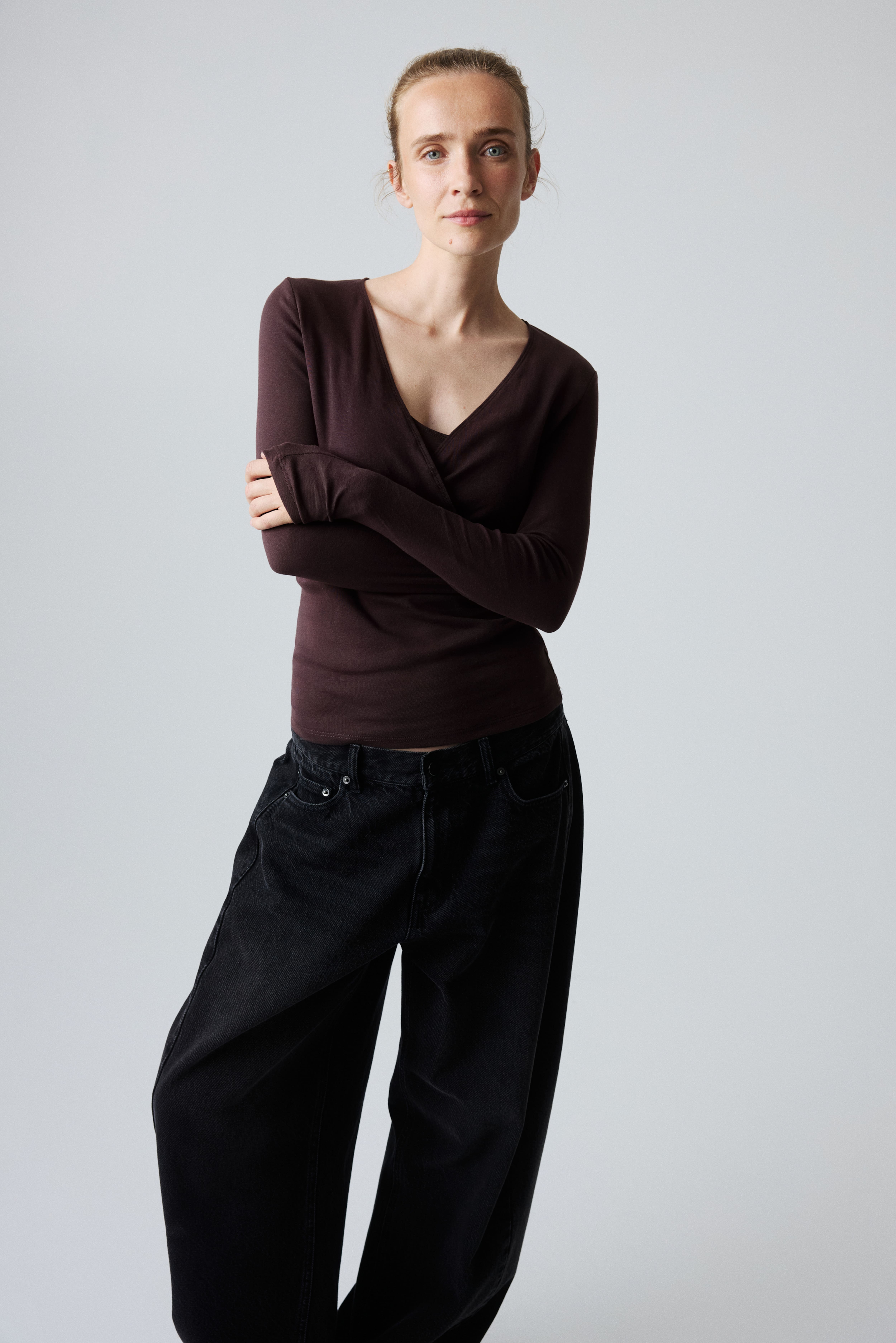 MAMA Ribbed Nursing Top