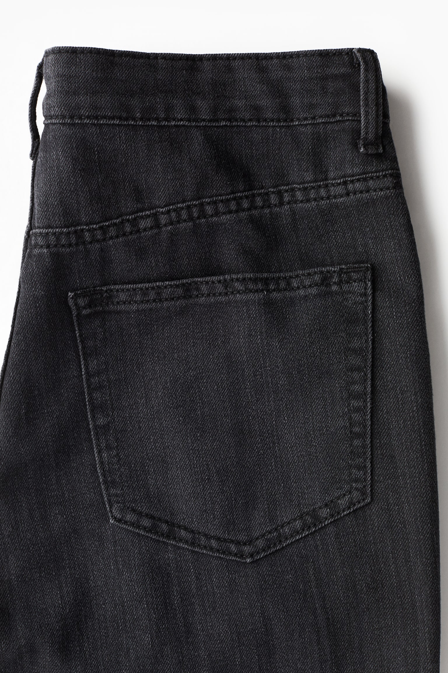 Baggy Flared Low Jeans - Black/Denim blue/Dark denim blue/Washed brown - 7