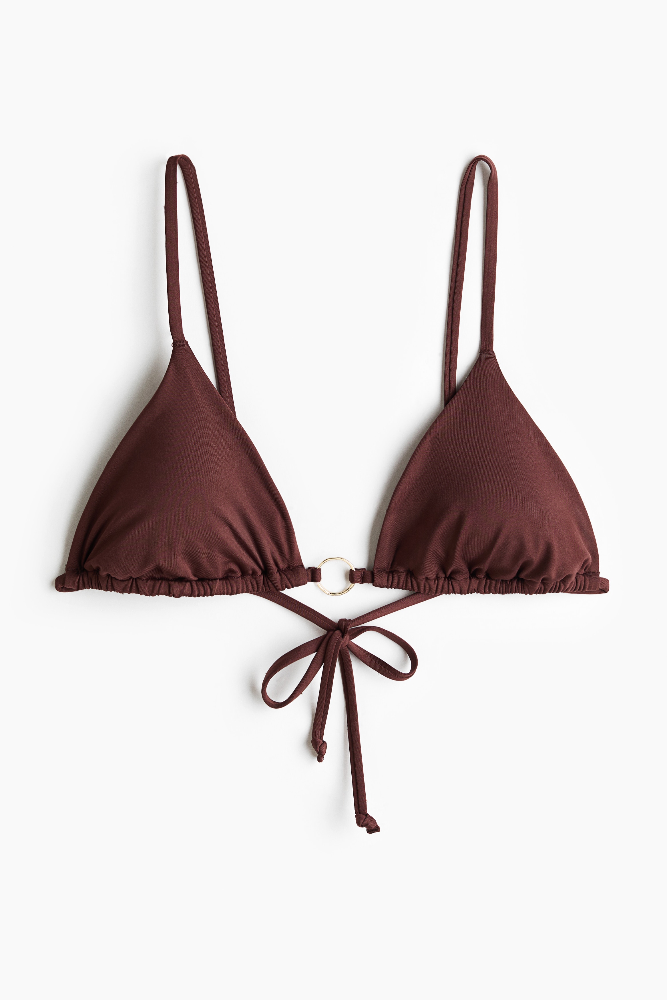 Padded triangle bikini top